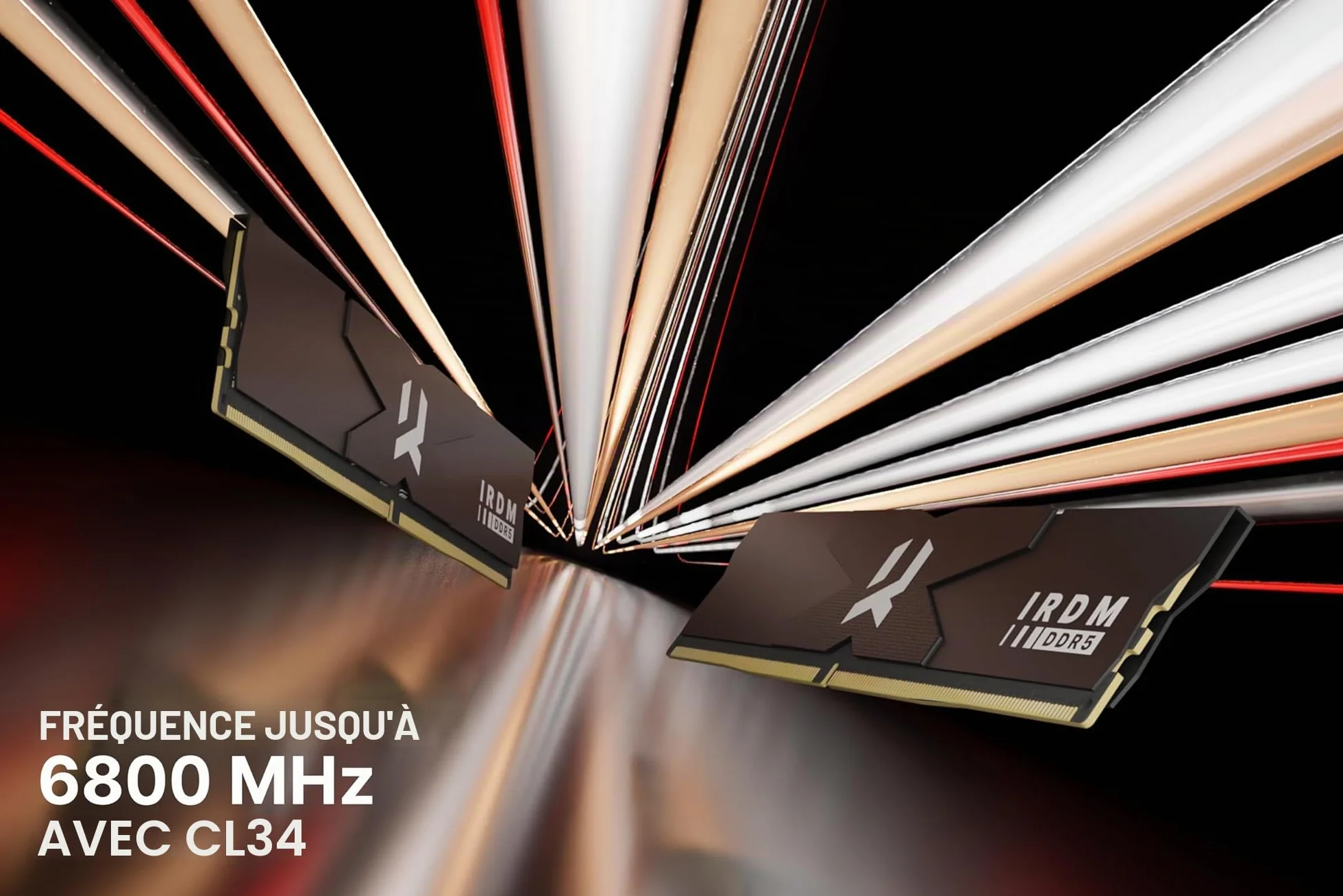 Goodram IRDM DDR5 2x16GB KIT 6000MHz CL30 SR DIMM Mémoire Interne Noire Argentée