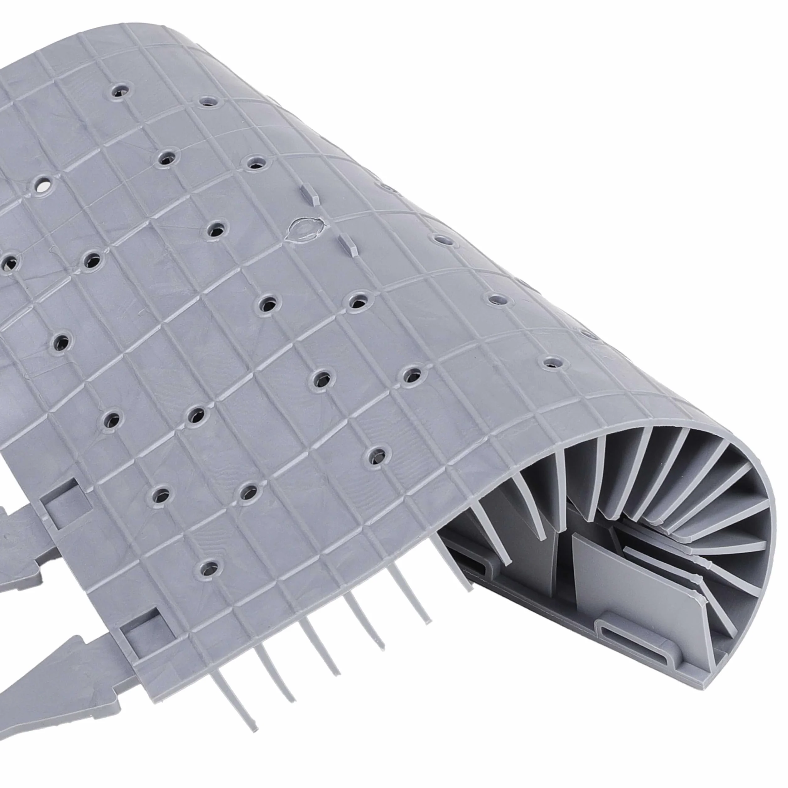 vhbw Brosse Compatible Zodiac RG3200 OT3290 Robot Piscine Caoutchouc 24,7x18x2,8 cm
