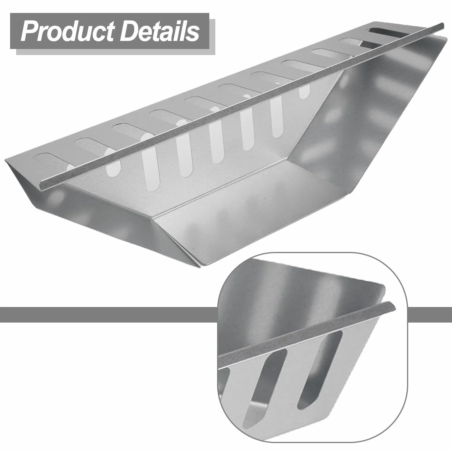 Panier à charbon de bois robuste pour barbecue, foyer en métal résistant aux hautes températures, accessoire barbecue