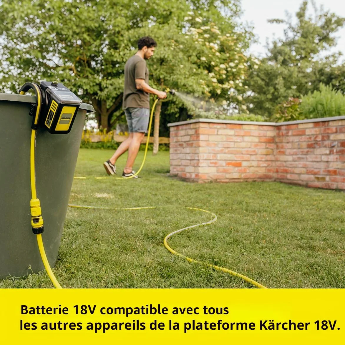 BP 2.000-18 Barrel Sans Fil (Sans Batterie Amovible) Kärcher