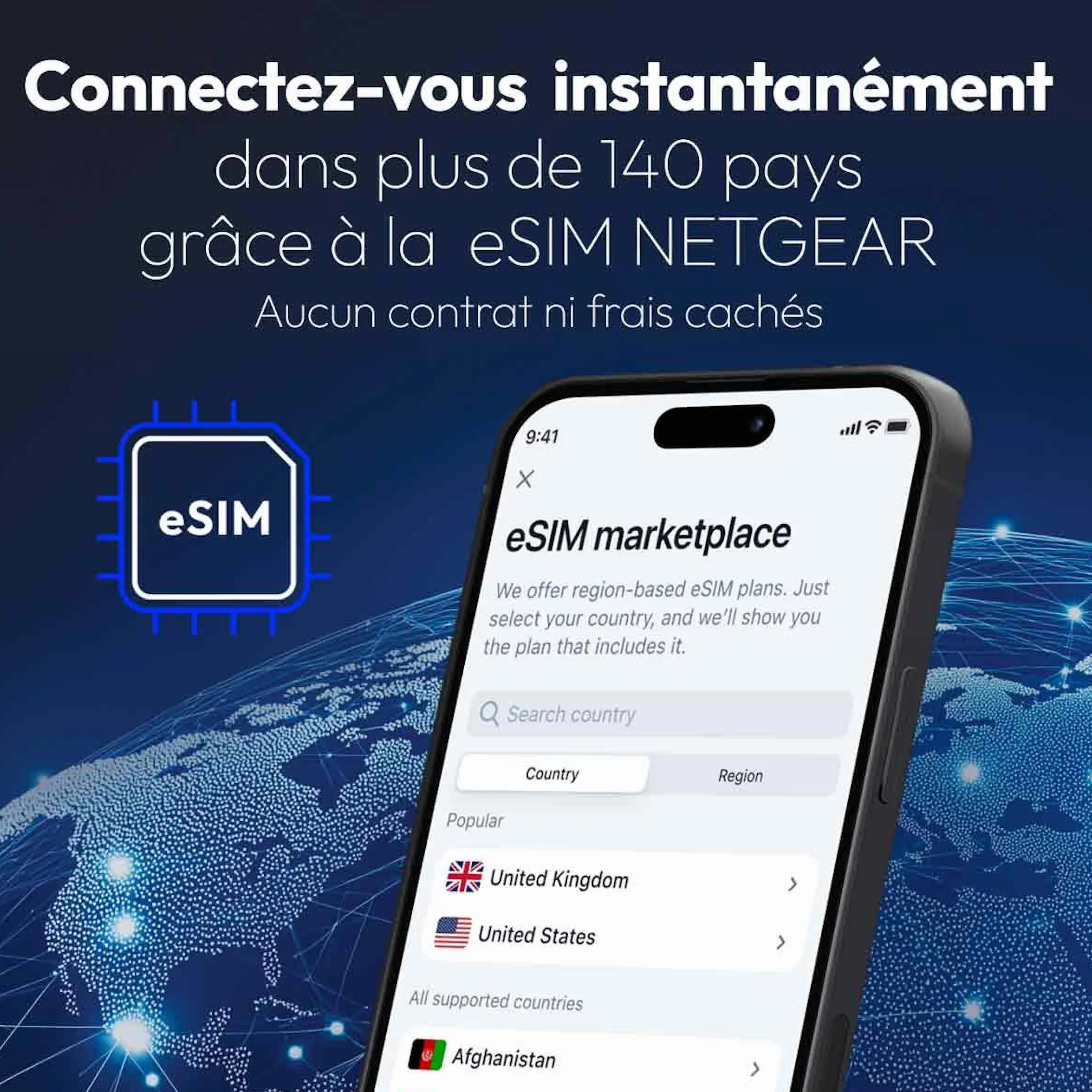 NETGEAR Nighthawk M7 MH7150 Routeur WiFi 5G Portable eSIM Hotspot débloqué 3,6 Gbit/s