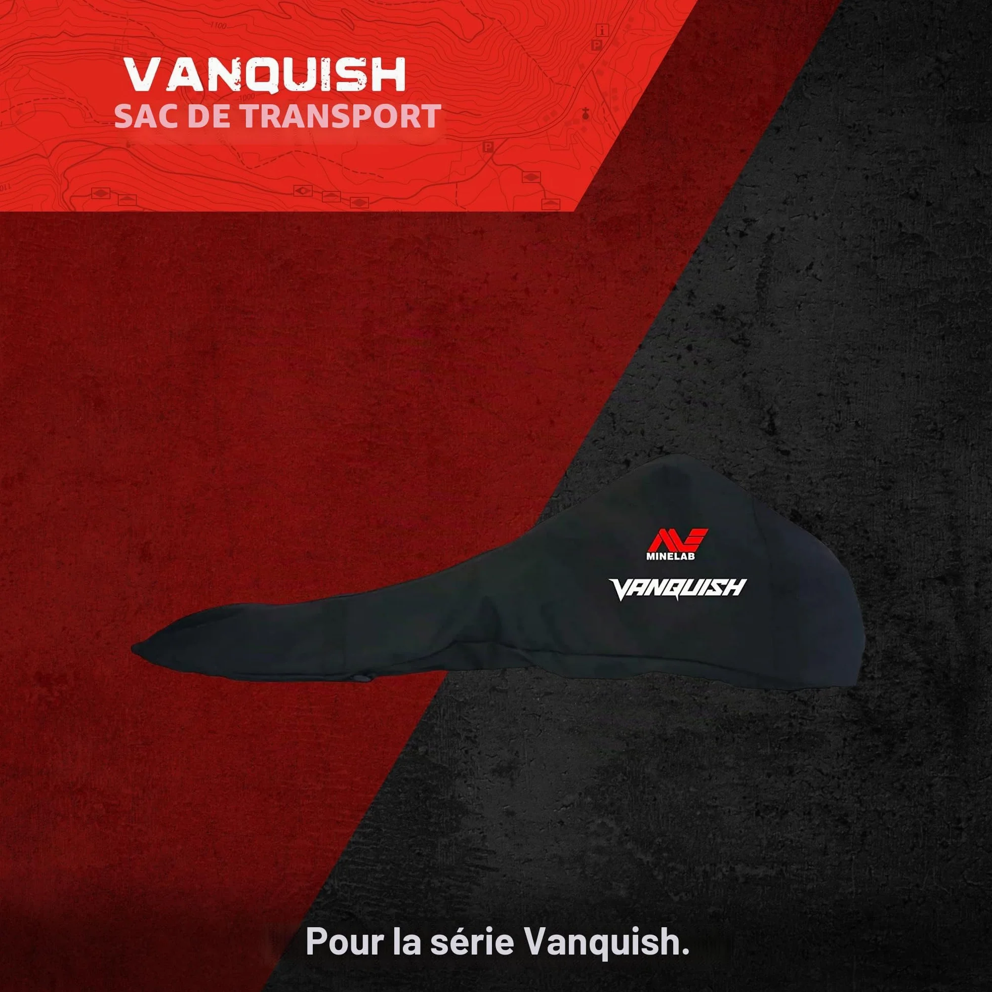 Minelab Vanquish Sac de Transport pour détecteur de métaux