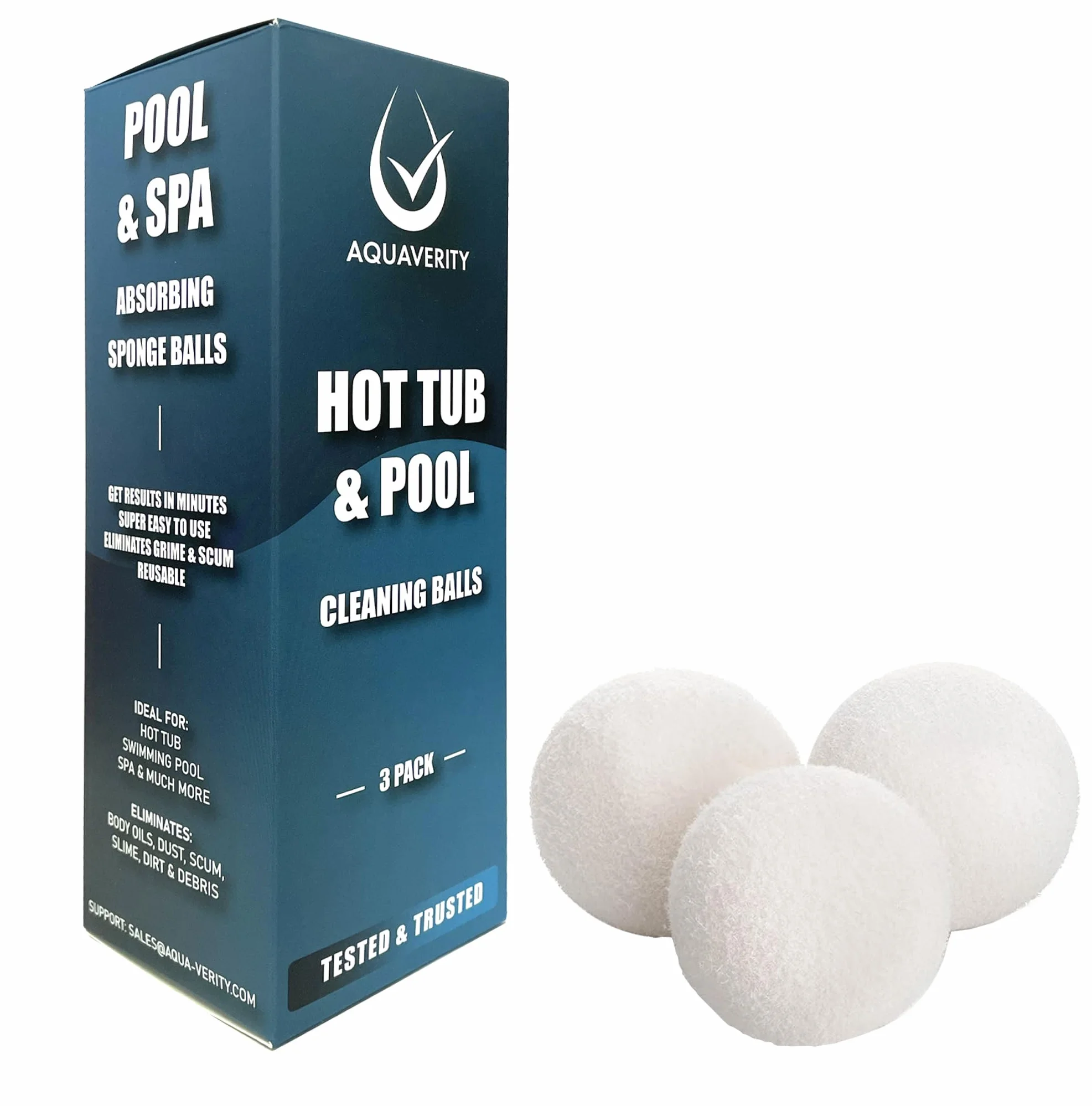 Balles de Nettoyage pour Spa – Absorbeurs d'écume flottants réutilisables