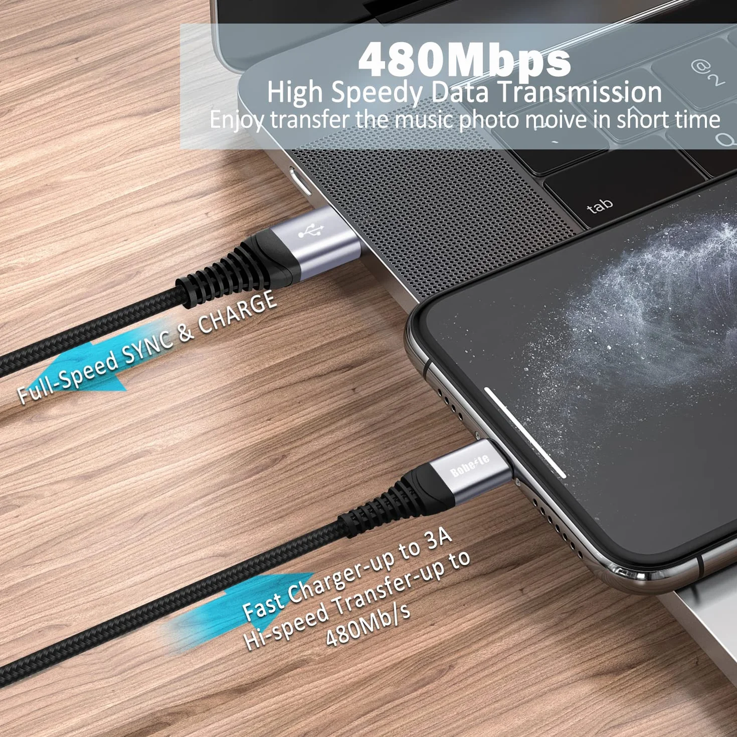 Câble USB C Charge Rapide 1M pour Samsung Galaxy S22 S23 S21 S20 Ultra S10 S9 S8