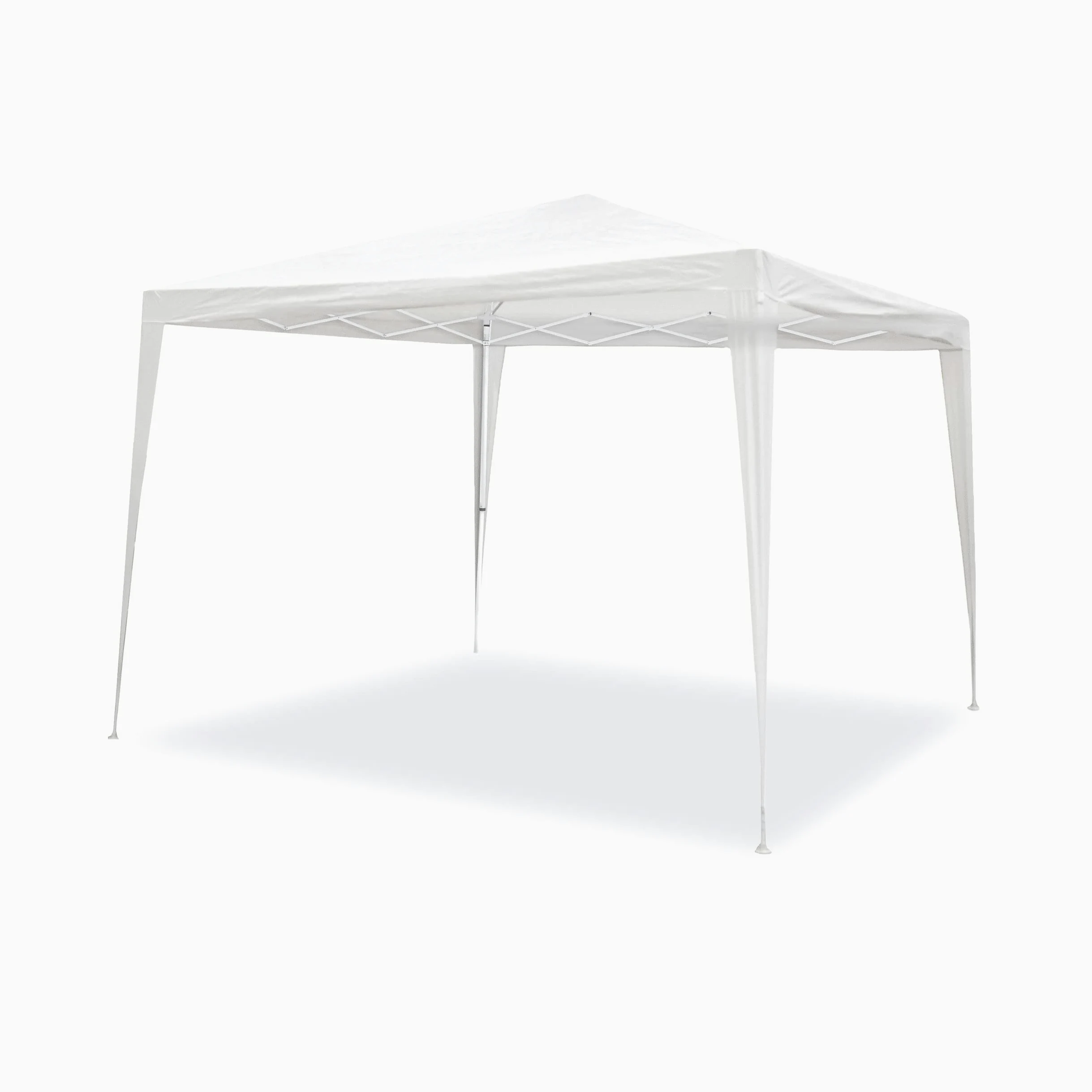 SMARTSUN Carpa Pliante 3x3m Javea Blanche Imperméable - Jardin Plage Camp Terrasse - Sac de Transport, Sardines et Sangles