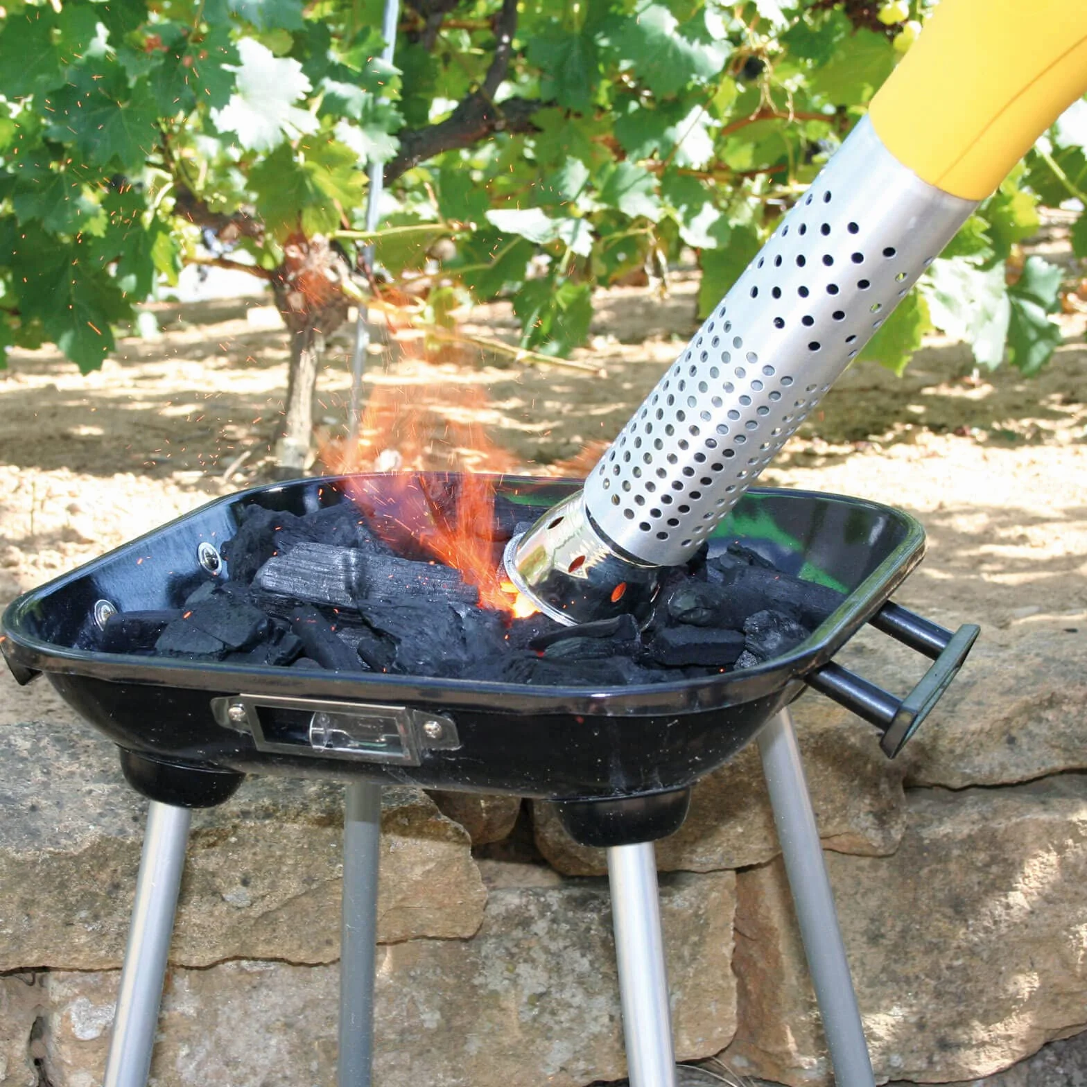 HOZELOCK Désherbeur Thermique Electrique Green Power Evolution Plus, Herbicide Écologique, Sans Flamme Ni Gaz, Éléments Chauffants en Céramique