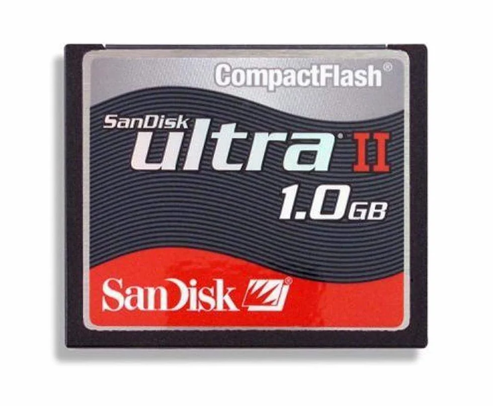 SanDisk Carte CompactFlash Ultra II 60x 1 Go Mémoire Flash