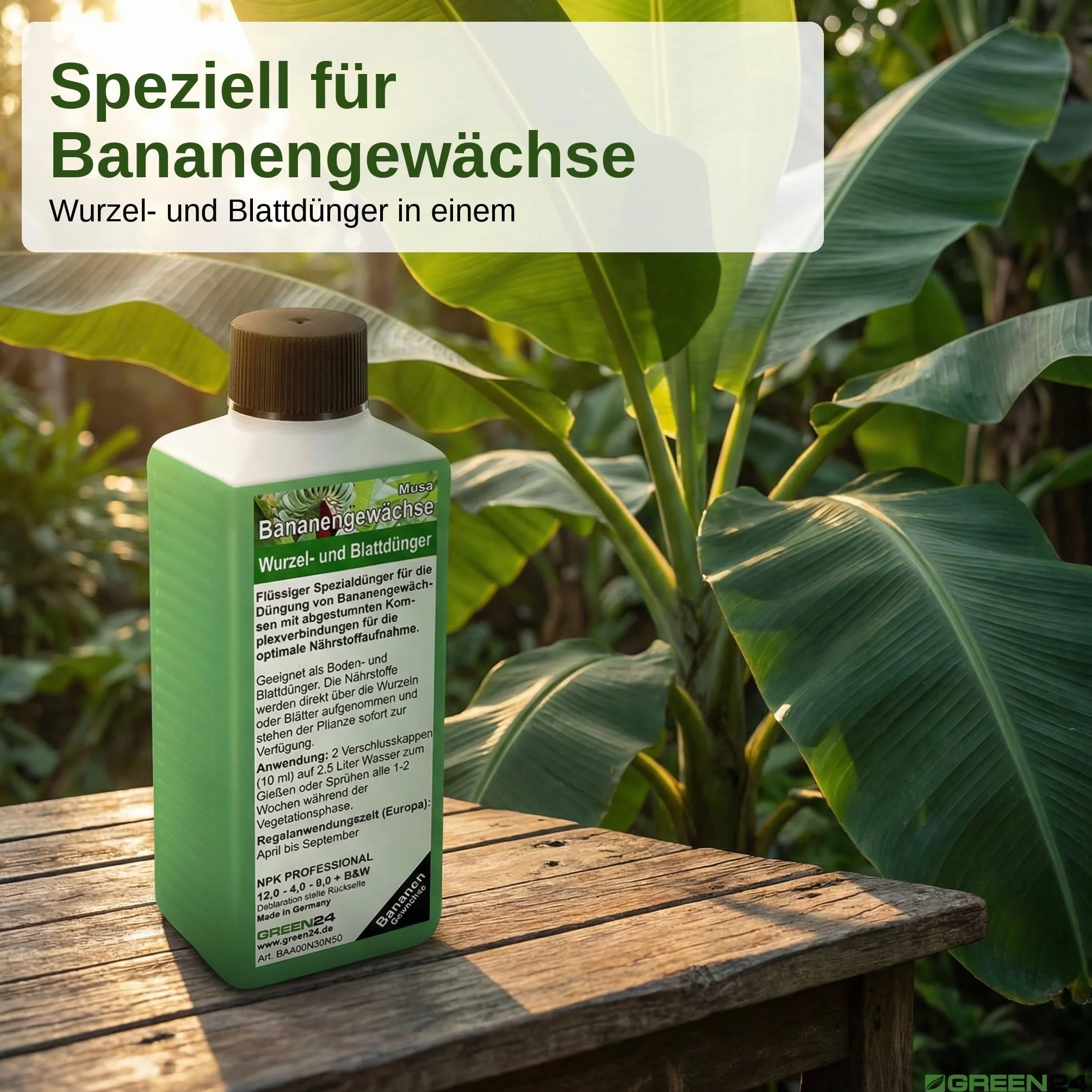 Green24 Engrais pour bananes Musa Haute technologie