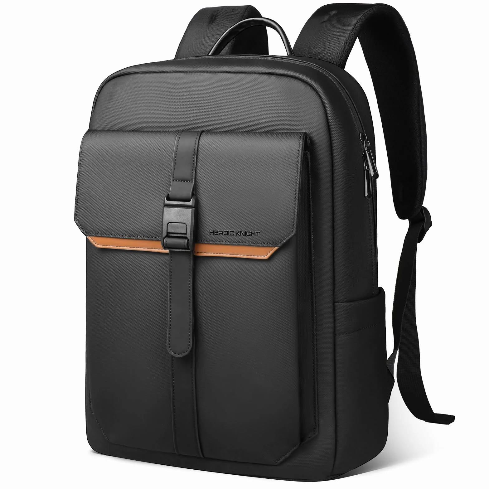 Sac à Dos Ordinateur Portable 15,6 pouces Imperméable Léger Homme Femme Noir
