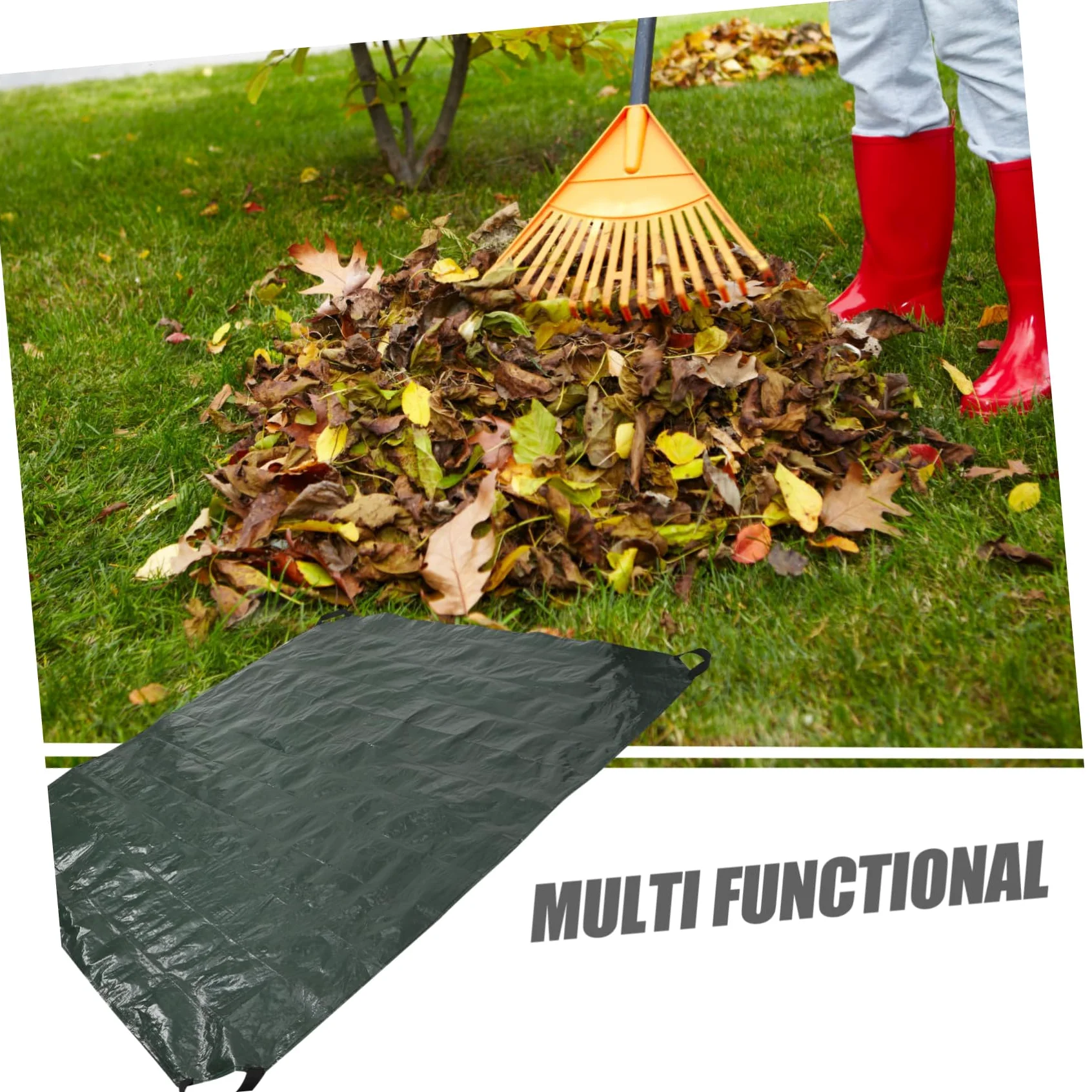 Toyvian de Collecte de Réutilisable et Pliable pour Jardin Pratique pour Débris et Déchets Verts pour Entretien de Pelouse et