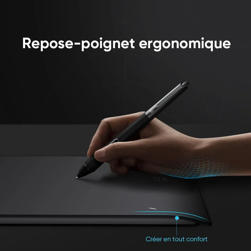 XPPen Deco Pro MW (Gen 2) Tablette Graphique Bluetooth 5.0 16K Niveaux de Pression Sans Écran