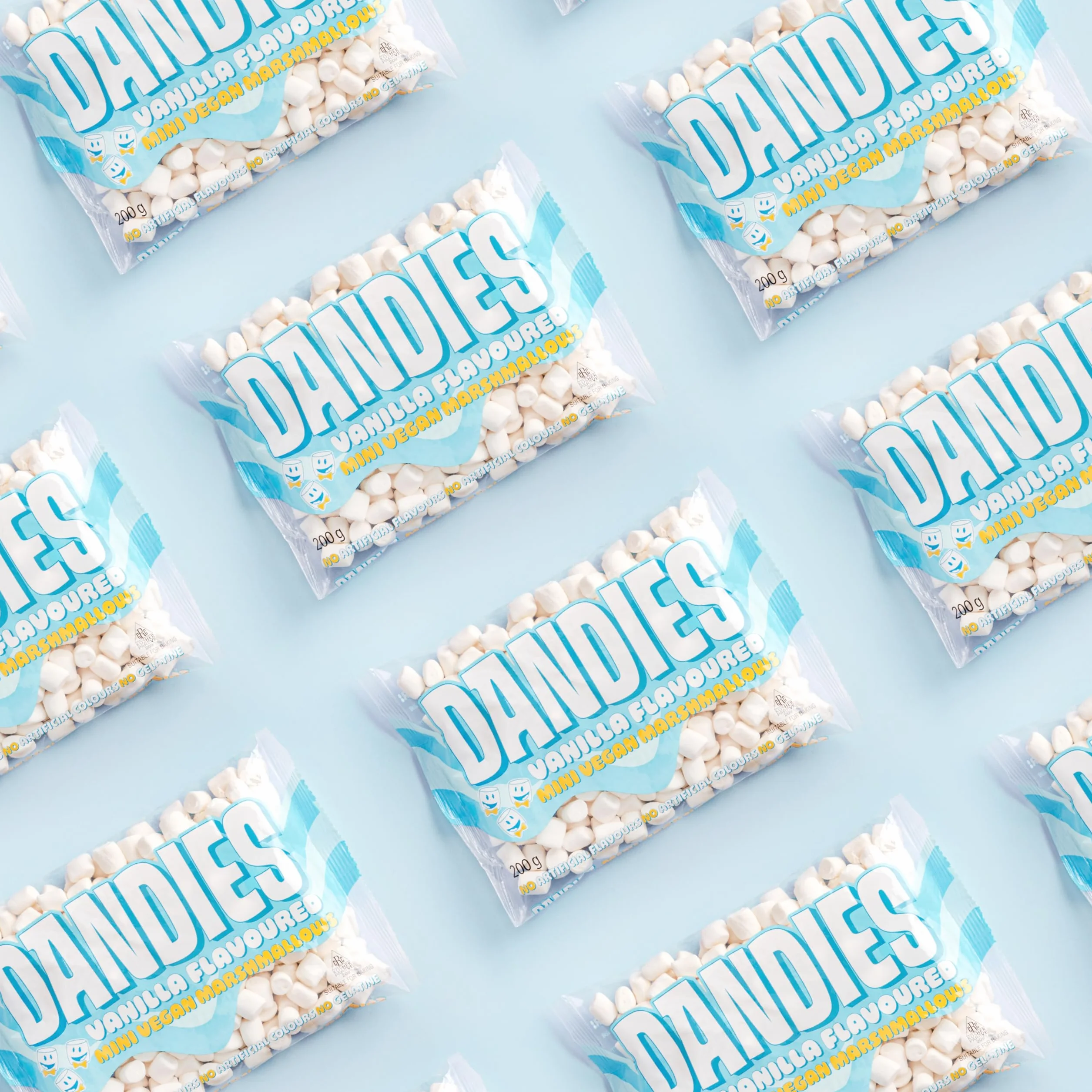 Dandies Mini guimauves à la vanille végétaliennes 200 g