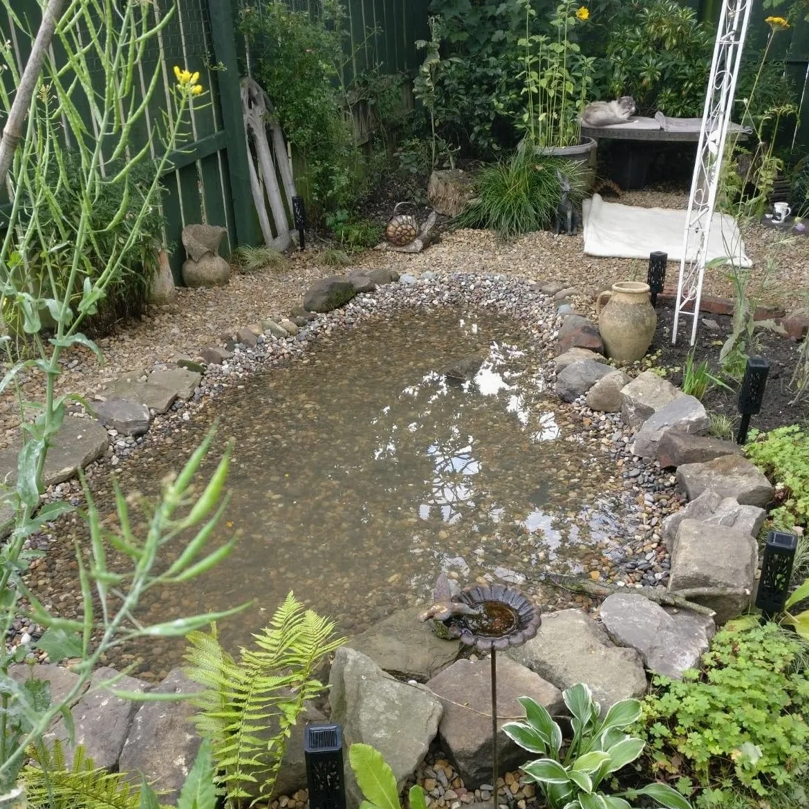 Revêtement de bassin lourd et flexible pour carpes koï et bassins à poissons, fontaines, sous-couche de protection pour ruisseaux et caractéristiques d'eau