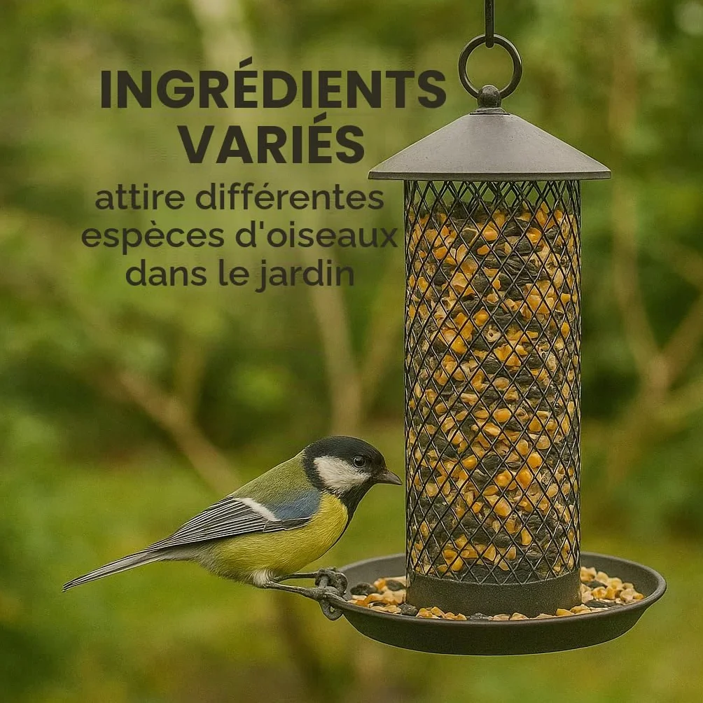 POSH Nourriture pour oiseaux sauvages 25 kg Mélange 4 saisons