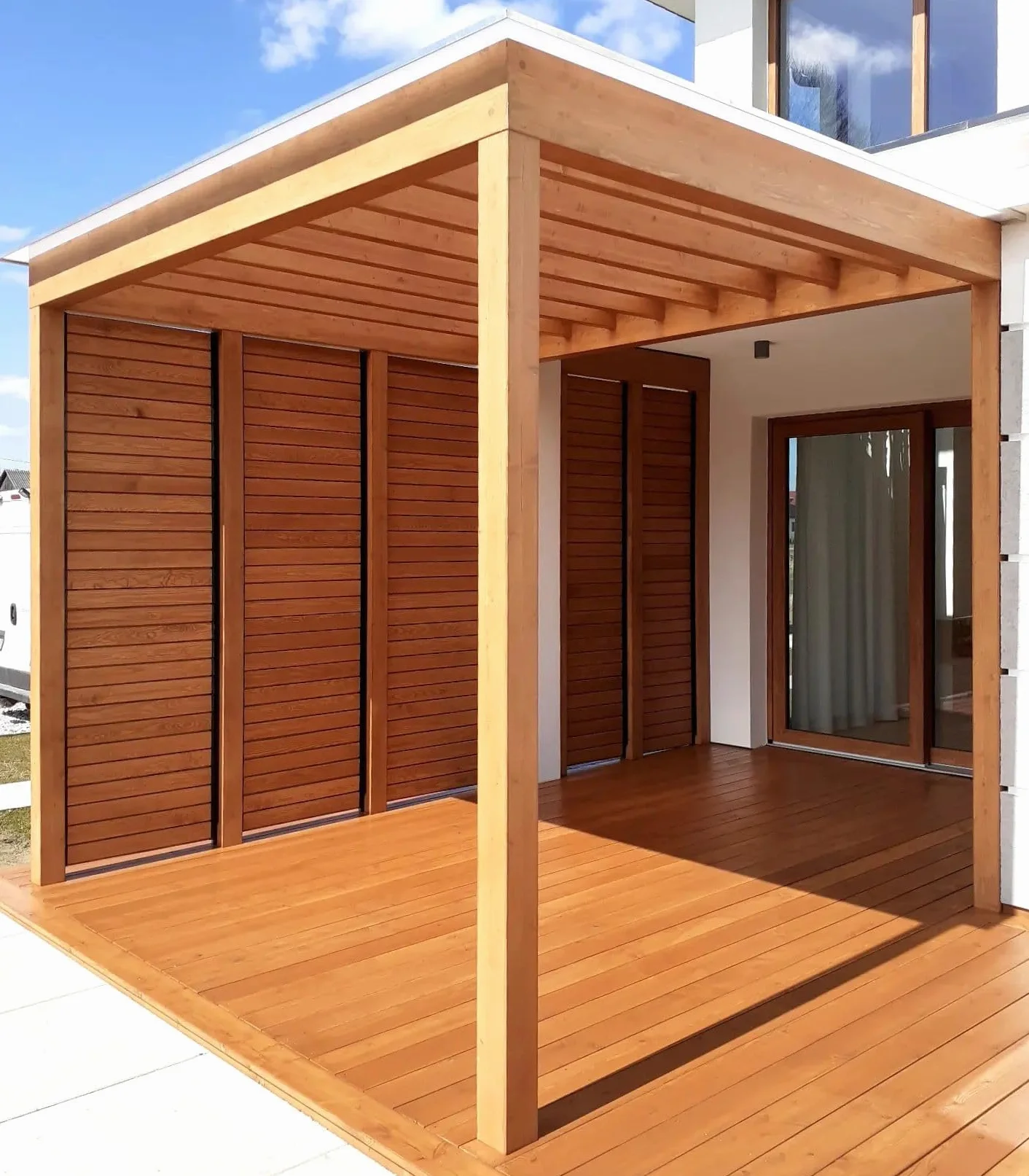 Système de quincaillerie pour pergola noir - Store de terrasse
