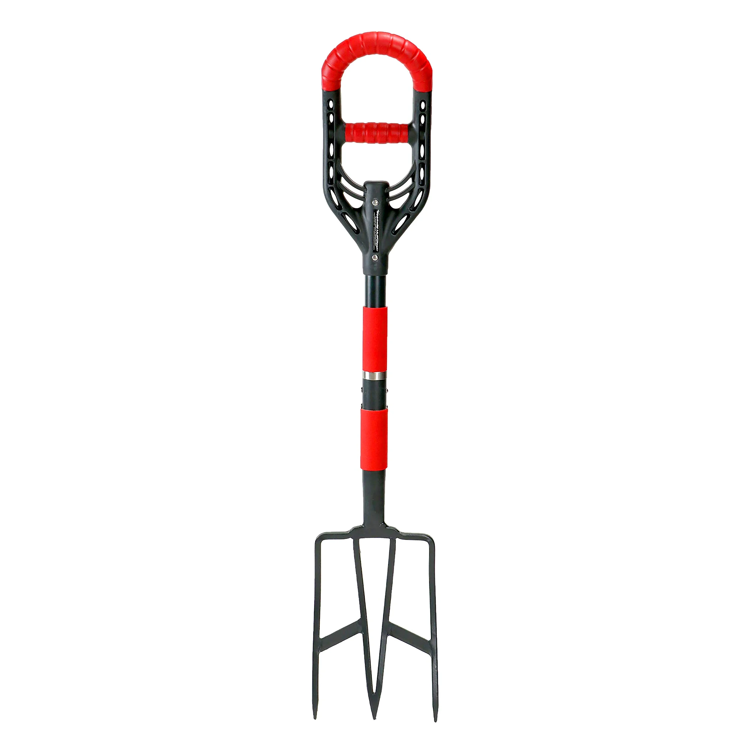 Roamwild Multi-Digger Garden Spade - Pelle à flèche de Jardinage légère en Fibre de Verre renforcée avec Technologie Unique Dual Soft AIR Light Grip & Coupe-souche pour tronçonneuse.