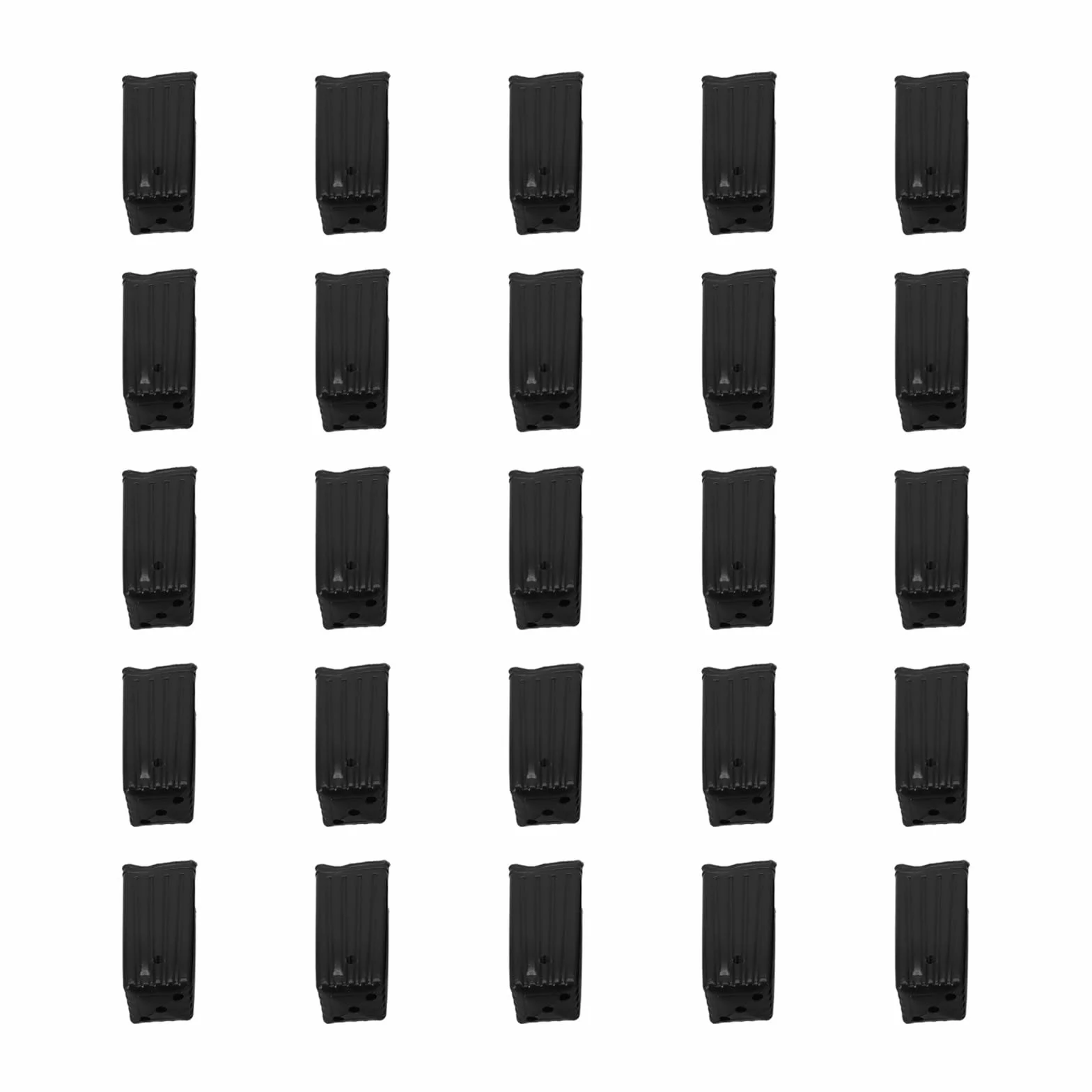 Pots de pépinière profonds en plastique 17,8 cm 20,3 cm Lot de 25 pour plantes