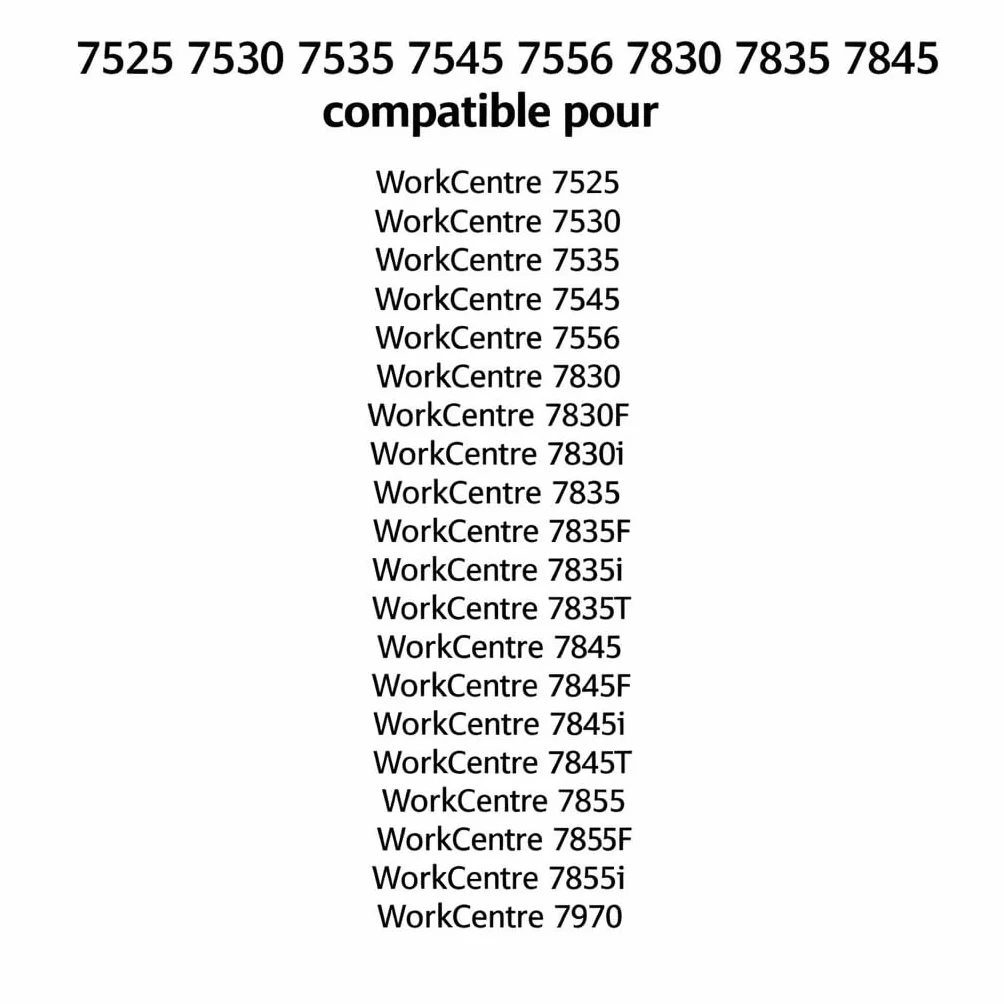 Réservoir de Toner usagé Compatible Xerox 008R13061 WorkCentre 7525 7535 7545 7830