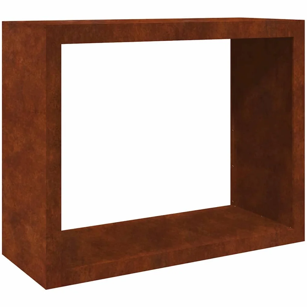 vidaXL Portant de Bois de Chauffage 100x40x80 cm Acier résistant aux intempéries