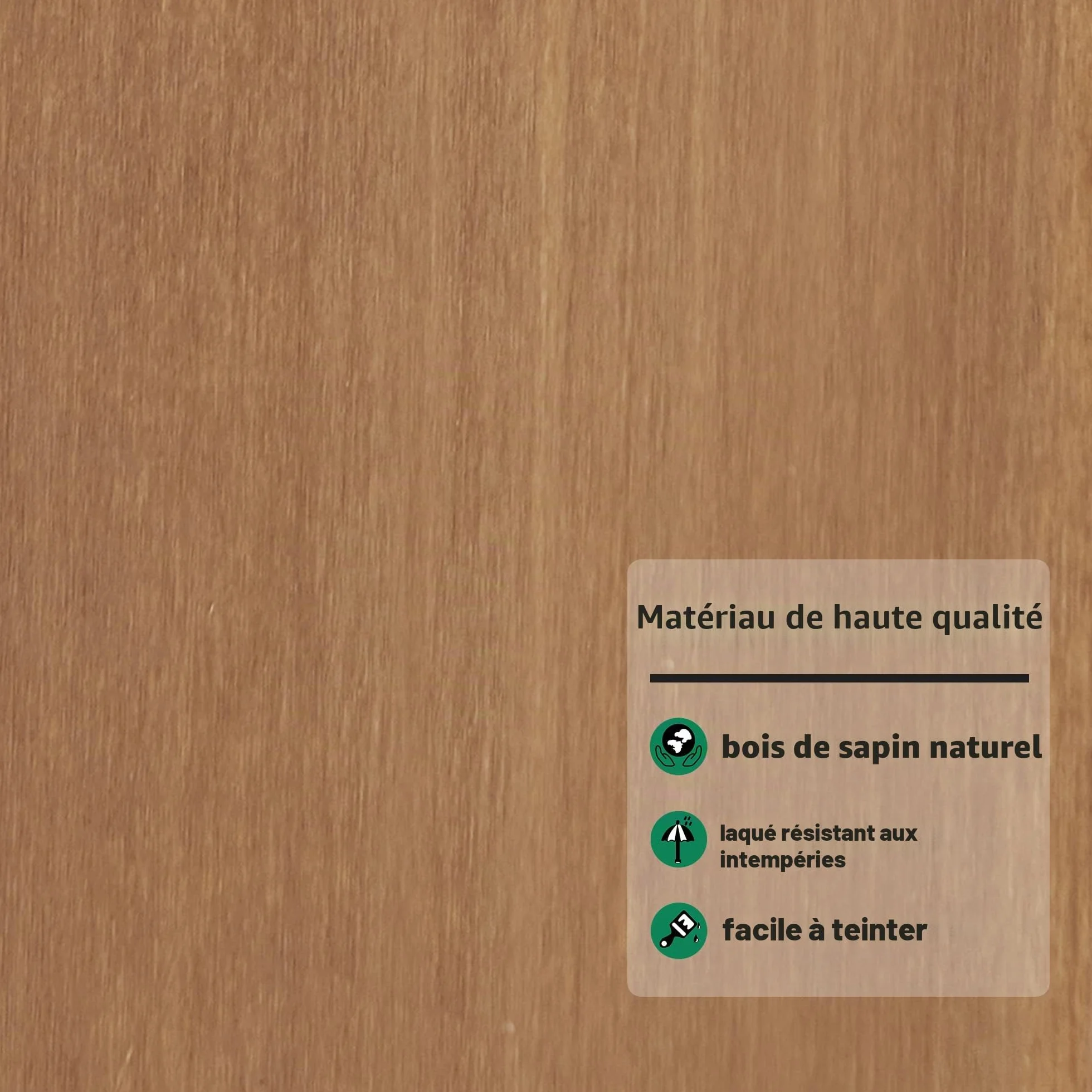 M MCombo Étagère à bois extérieure 90 × 185 × 186 CM avec couverture imperméable