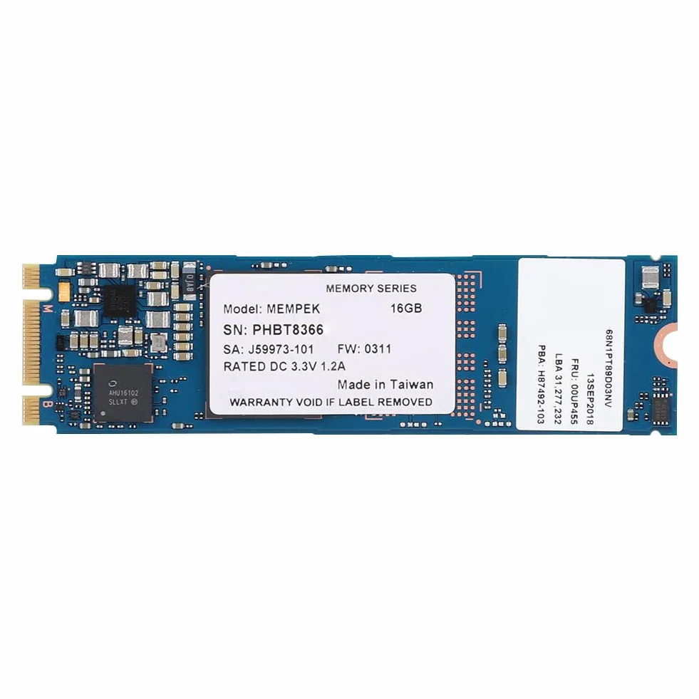 SENECESLI Module de Mémoire Optane 16 Go Stockage Haute Vitesse