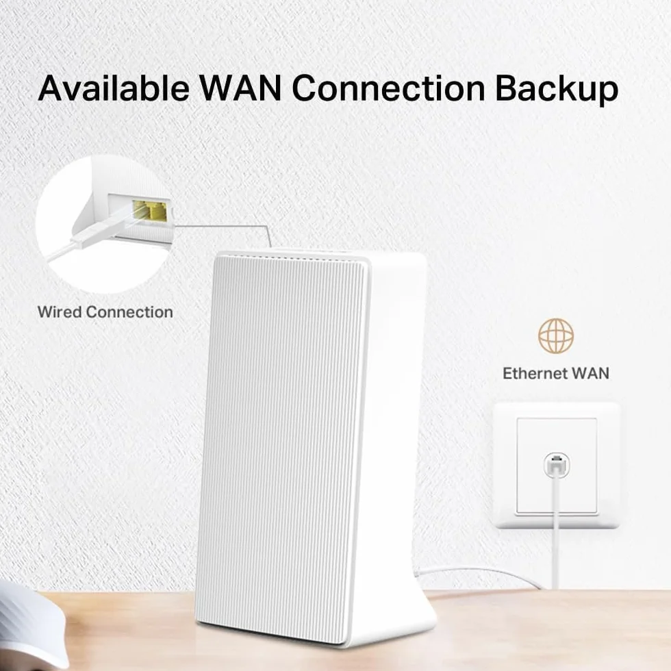 Mercusys MB130-4G Routeur 4G LTE 300 Mbps Wi-Fi N 150 Mbps Double Antenne Port WAN/LAN
