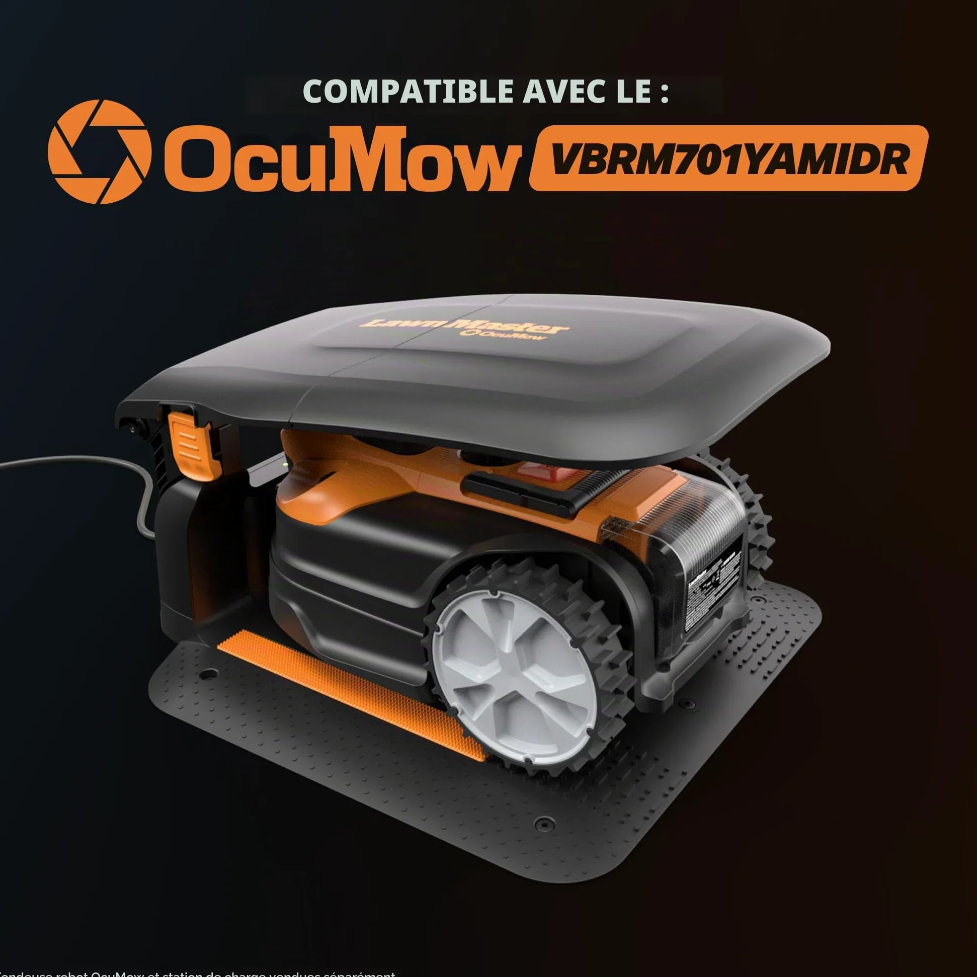 LawnMaster OcuMow Station de Recharge pour Robot Tondeuse abri Garage - 952642
