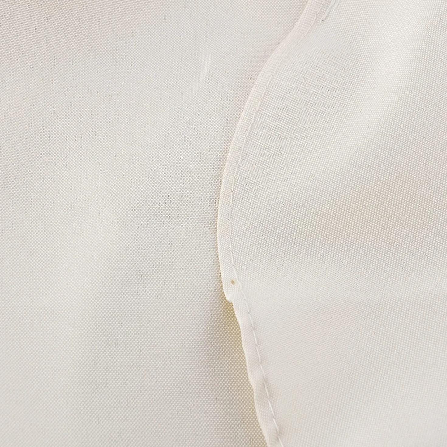 Housse de rechange pour parasol 2,7 m 6 baleines blanc