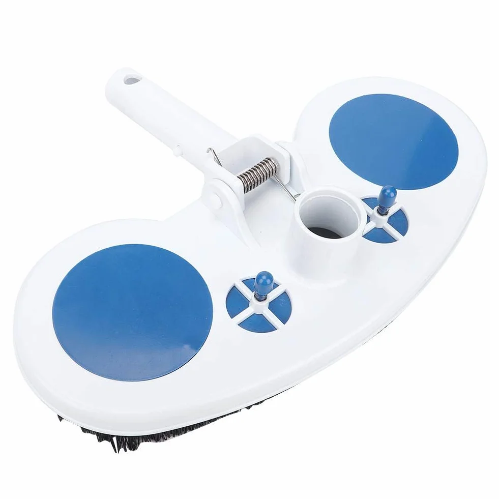 Filfeel Brosse de Nettoyage de Piscine 13 Pouces Kit Professionnel avec Tête d'Aspiration