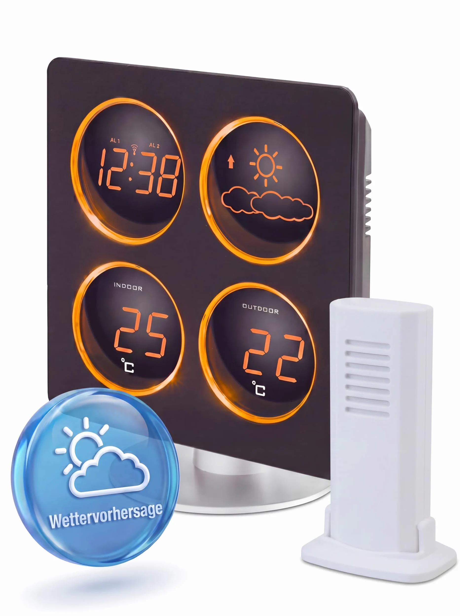 Technoline WS 6830 Station Météorologique Led - Intérieur Extérieur