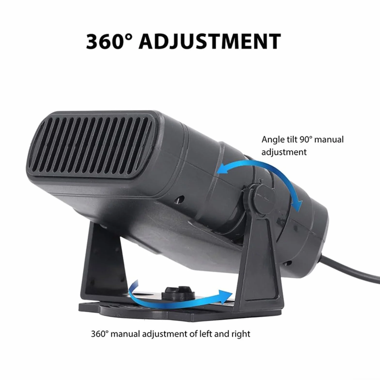 Chauffage à panneau solaire 30 W portable pour voiture, serre, abri de jardin