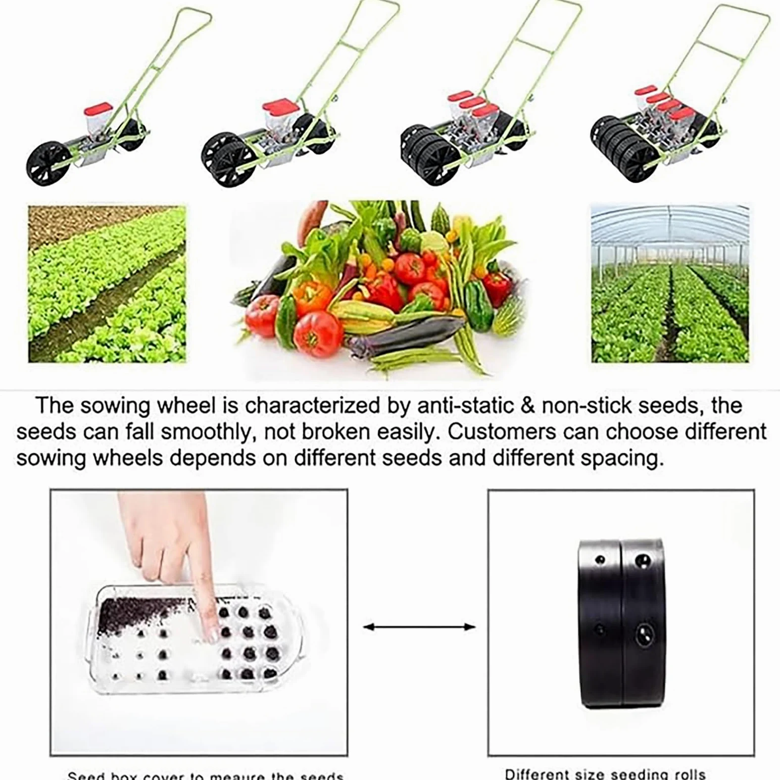 Semoir manuel pour légumes