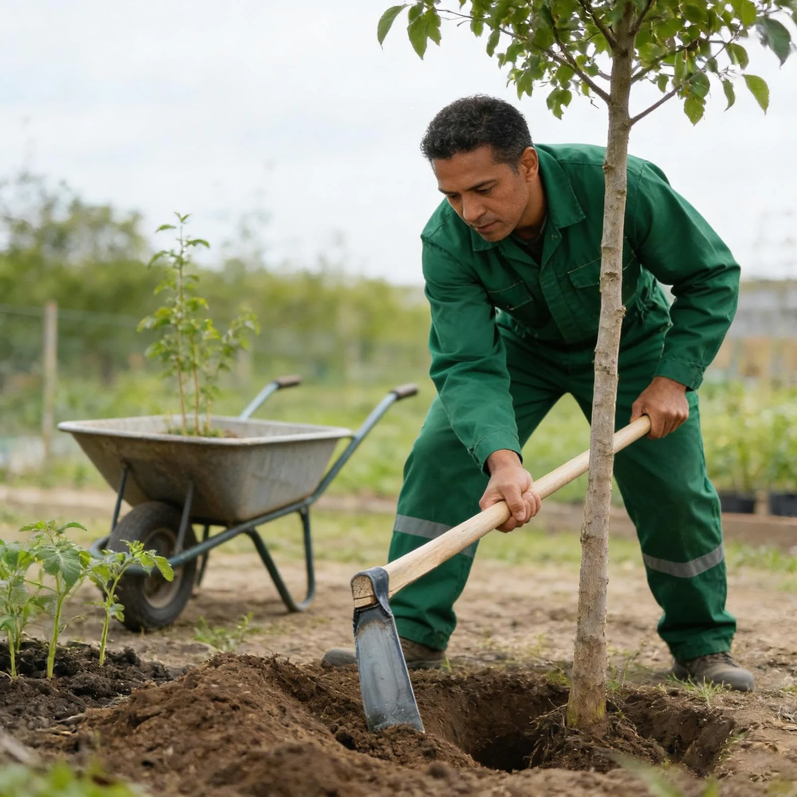 Sarcloir de Jardin Griffe Robust en Acier Carbone | Outil à Main pour Désherbage Préparation Sol Pelouse Plantation Arrosage et Désherbage