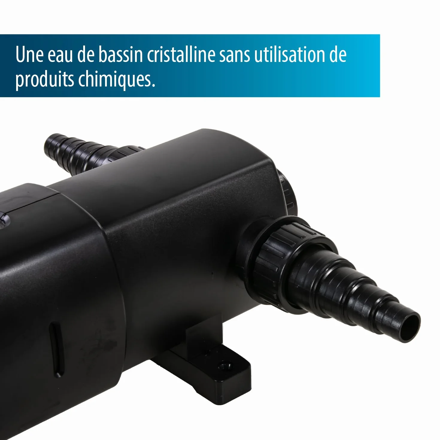 Aquaforte UV-C Guv-224 Teichfilter 24W 4,5m³/h 35m³ Quick Lock Helix
