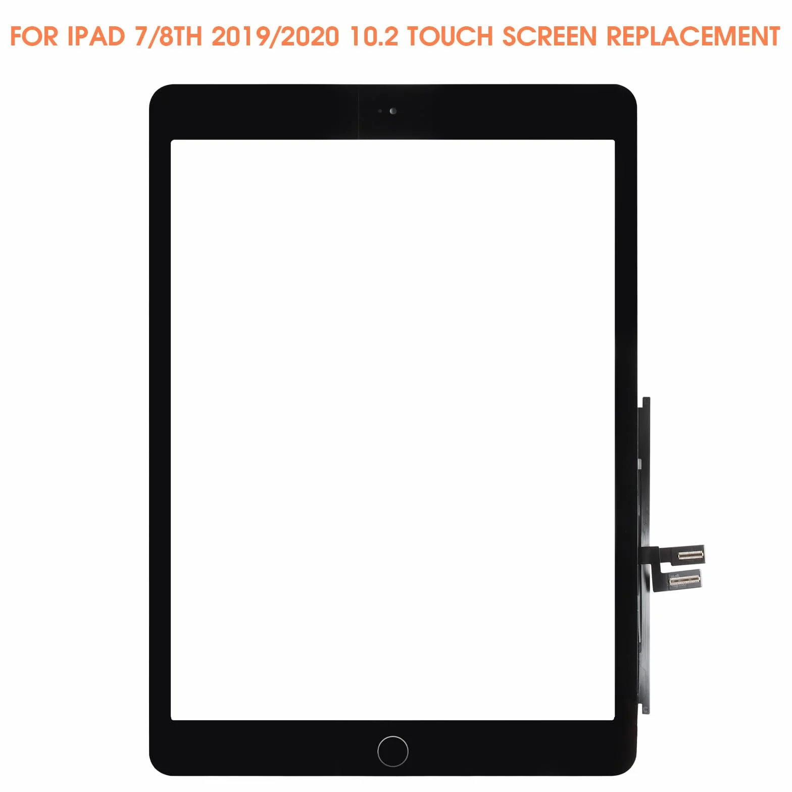 Reparo Écran Tactile iPad 7th 8th Gén 10.2" Noir avec Bouton