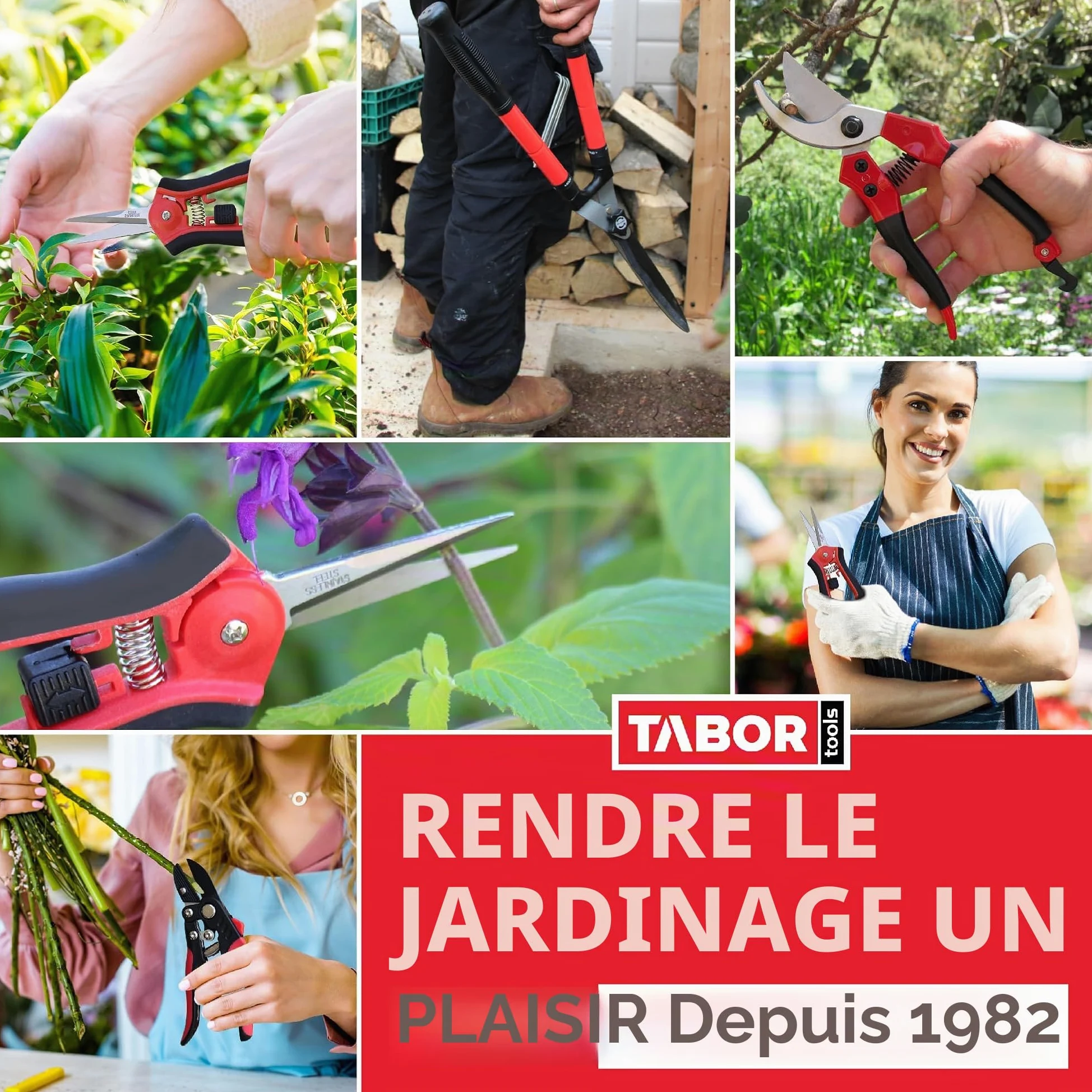 TABOR Tools J16E Râteau télescopique en métal, 160 cm de Long, râteau à Feuilles Pliable réglable pour Un Nettoyage Rapide de la pelouse et de la Cour, râteau à Feuilles de Jardin, poignée Extensible