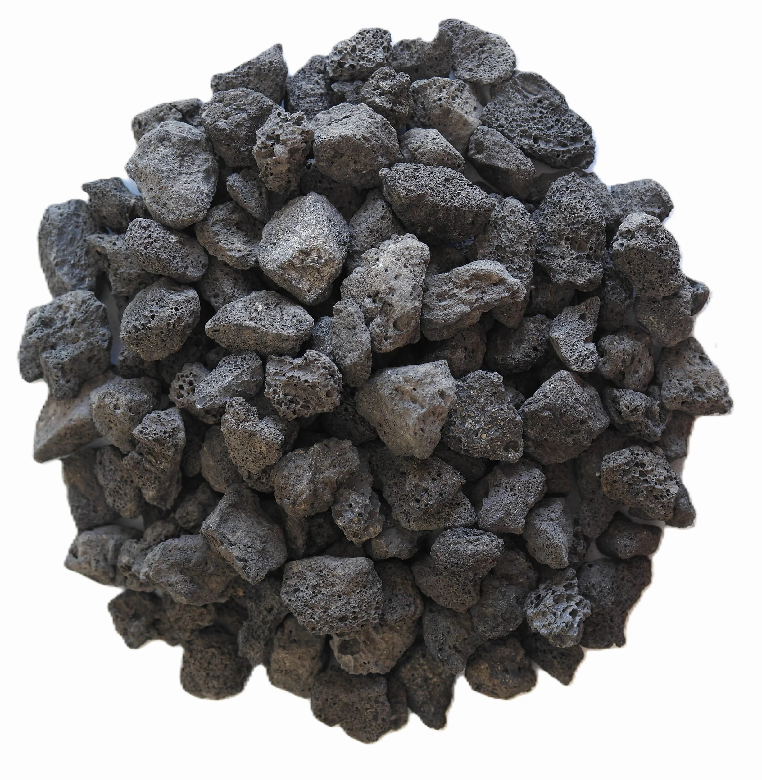 Pouzzolane Noir Sac 20L – Paillage Minéral UAB – Roche Volcanique 10/20 – Anti Mauvaises Herbes, Drainage & Décor – Durable 10 Ans
