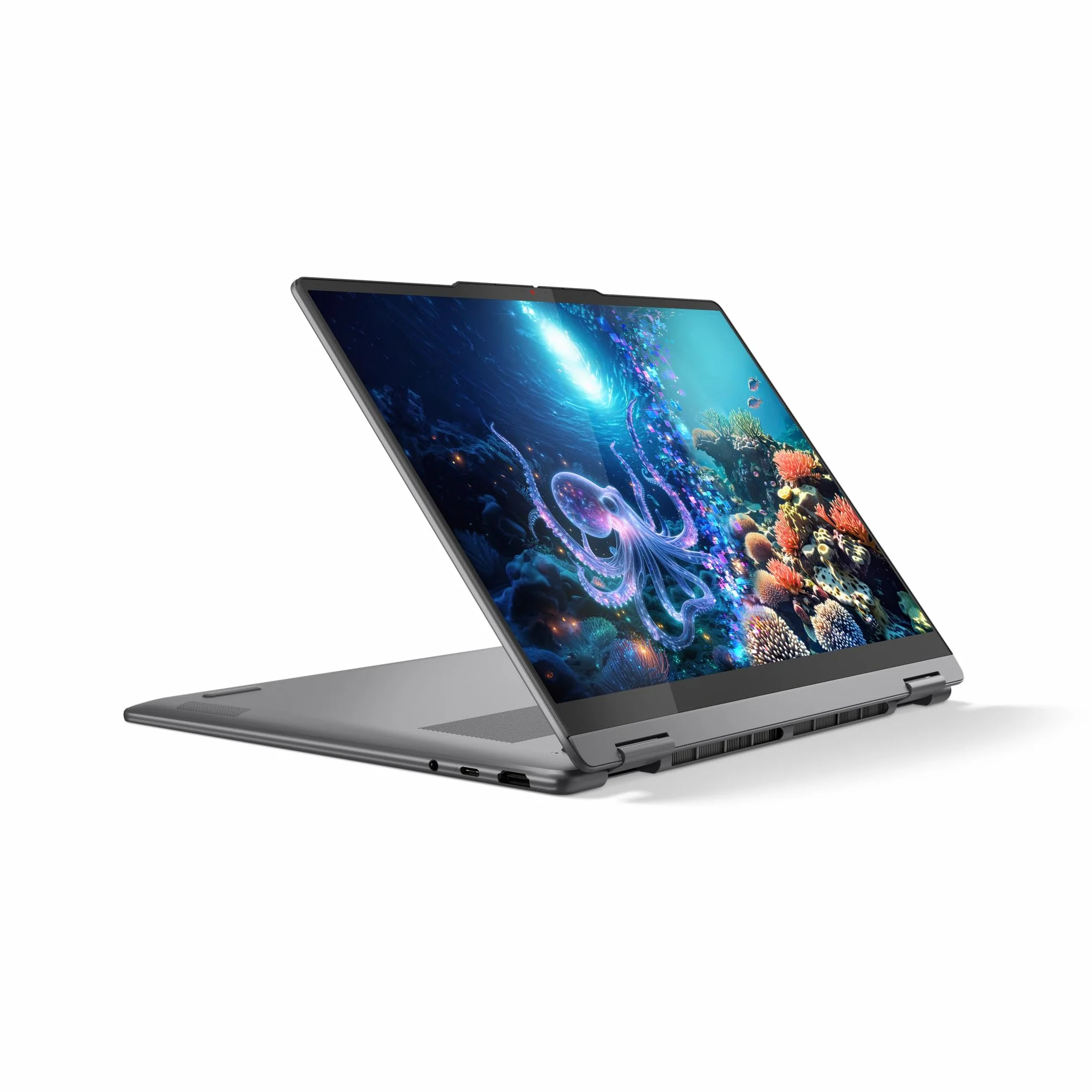 Lenovo Yoga 7 2-en-1 14ILL10 Ordinateur Portable 14" WUXGA OLED Tactile Intel Ultra 5 226V RAM 16Go SSD 512Go Intel Arc Windows 11 Clavier AZERTY Gris