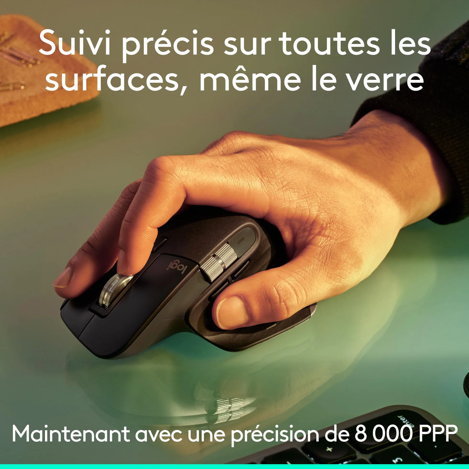 Logitech MX Master 3S Souris sans fil 8K PPP Bluetooth Graphite