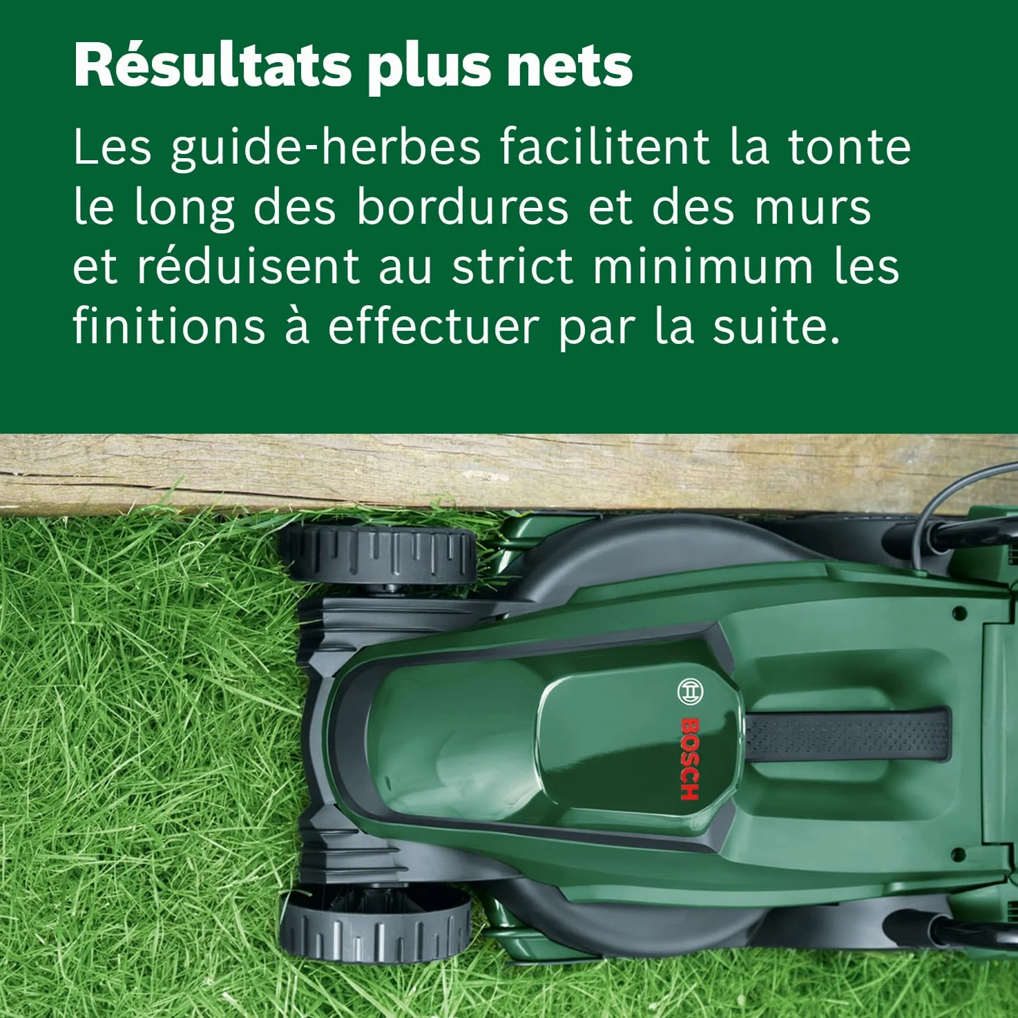 Bosch Tondeuse sans fil - EasyMower 18V-32-200 (livré dans un carton sans batterie, système 18 V, diamètre de coupe : 32 cm)