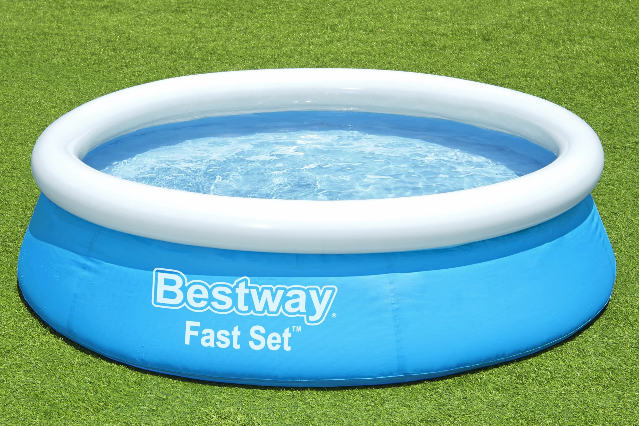 Bestway Kit Piscine Gonflable Ronde Fast Set 183x183x51 cm Bleu
