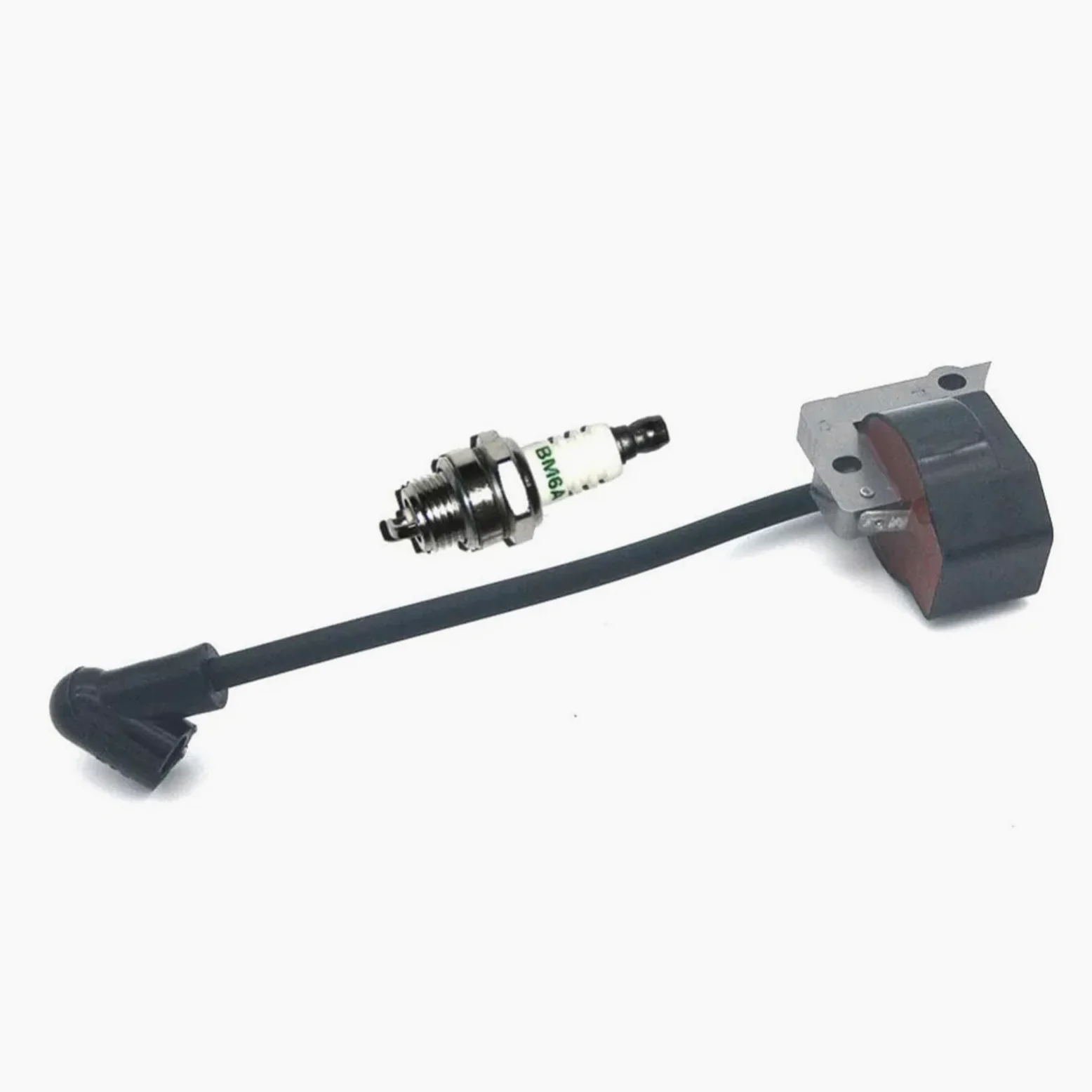 BobineD'allumage Bobine Allumage pour Dolmar LT-30 MS-30 MS-31 pour DST300 DBC300 Module Bobine D'allumage Bougie Débroussailleuse Tondeuse Mangeur Mauvaises 369143010