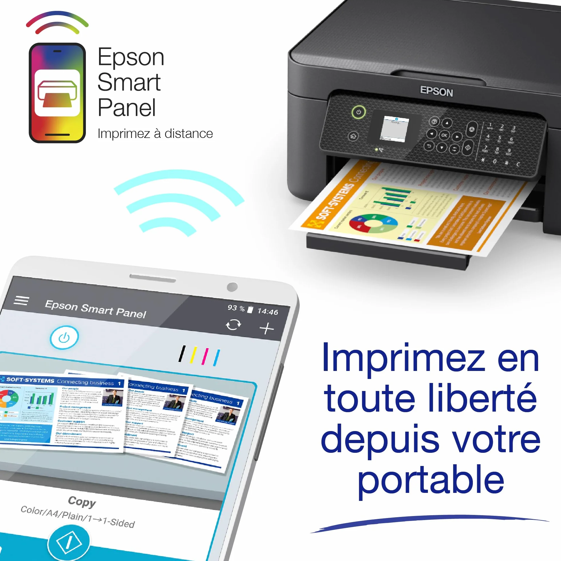 Epson WF-2910DWF Couleur MF Encre