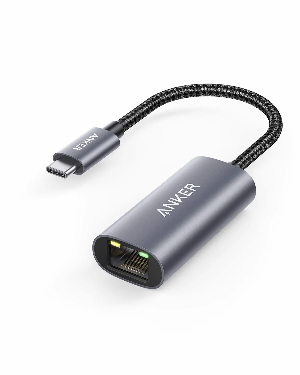 Anker PowerExpand Adaptateur USB C vers Gigabit Ethernet en Aluminium, Compact