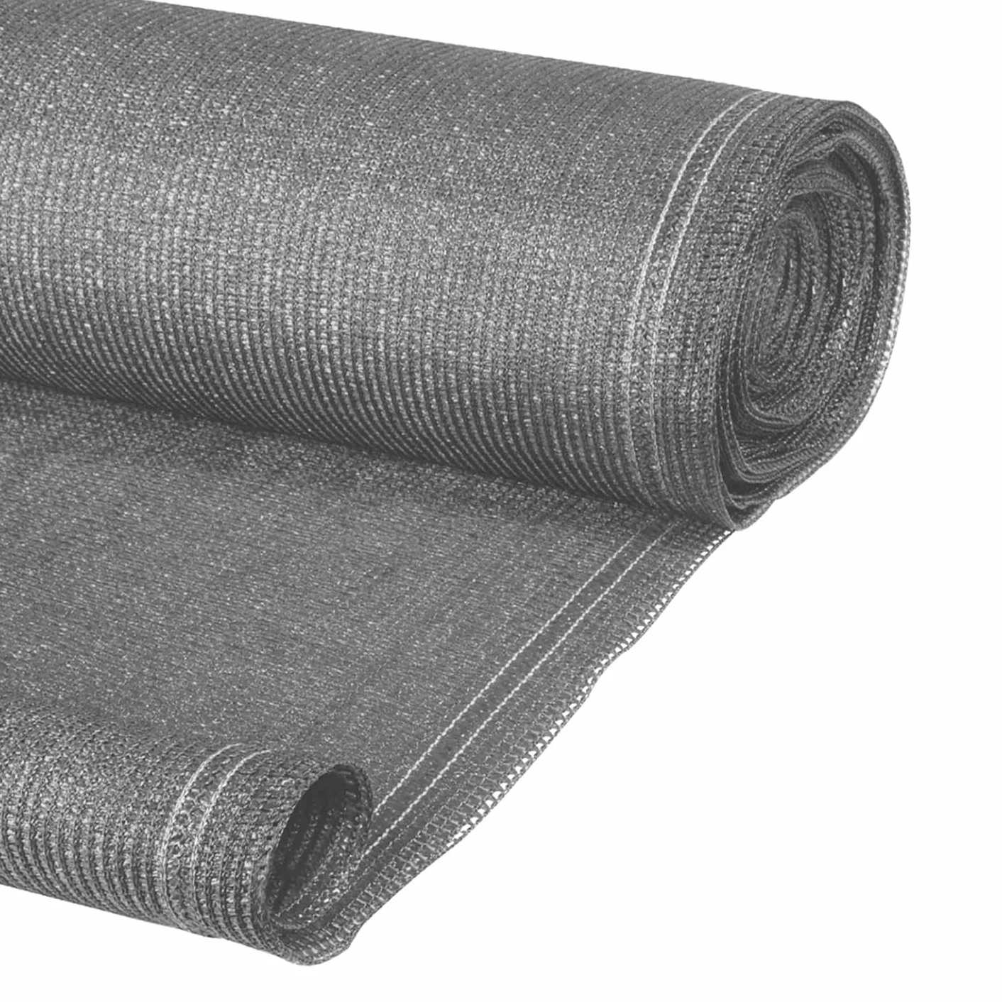 Brise Vue renforcé 1,5 x 10 M Gris Clair 220 GR/m² Luxe Pro