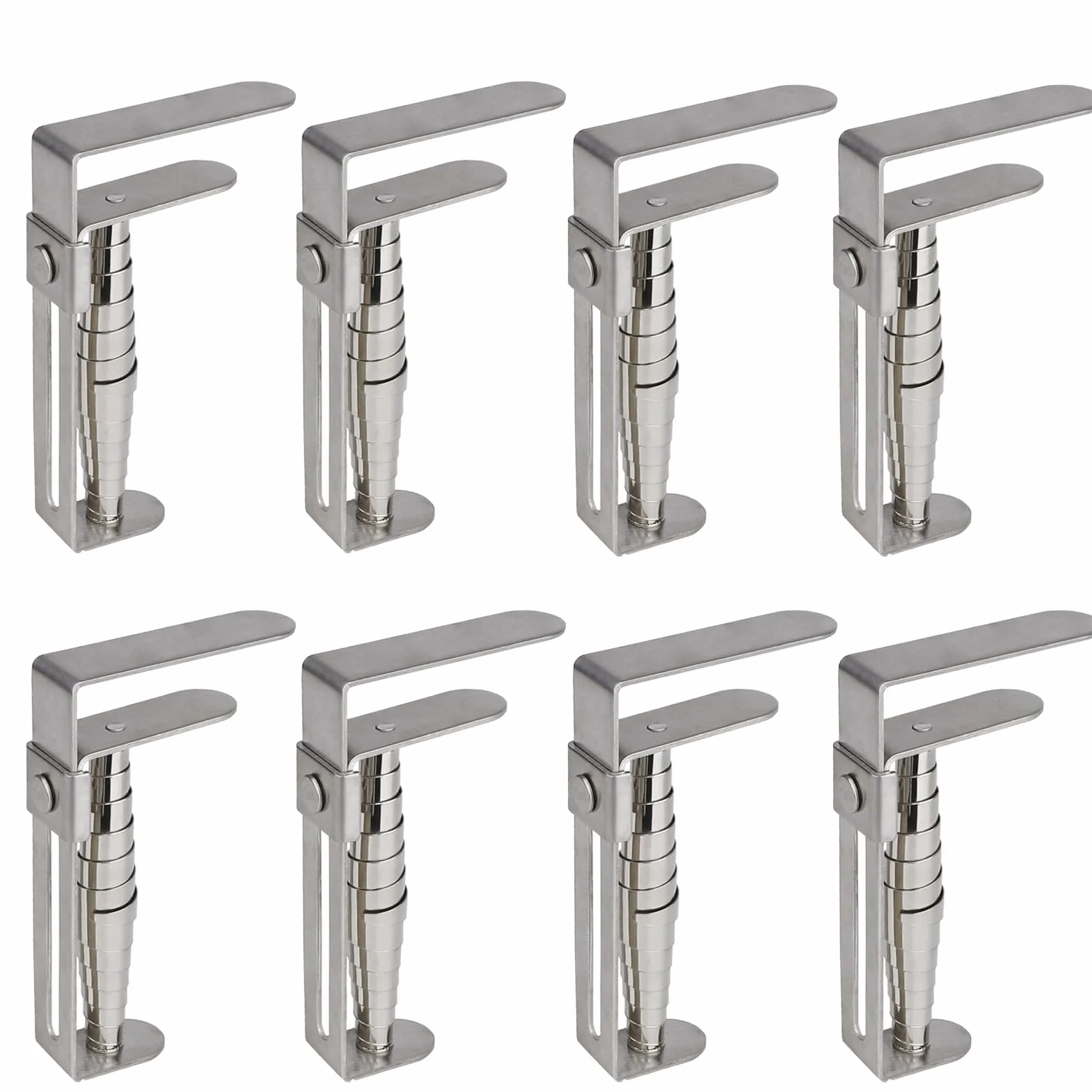 Pince Nappe Table Acier Inoxydable 8 Pièces Attache Nappe Exterieur Jardin