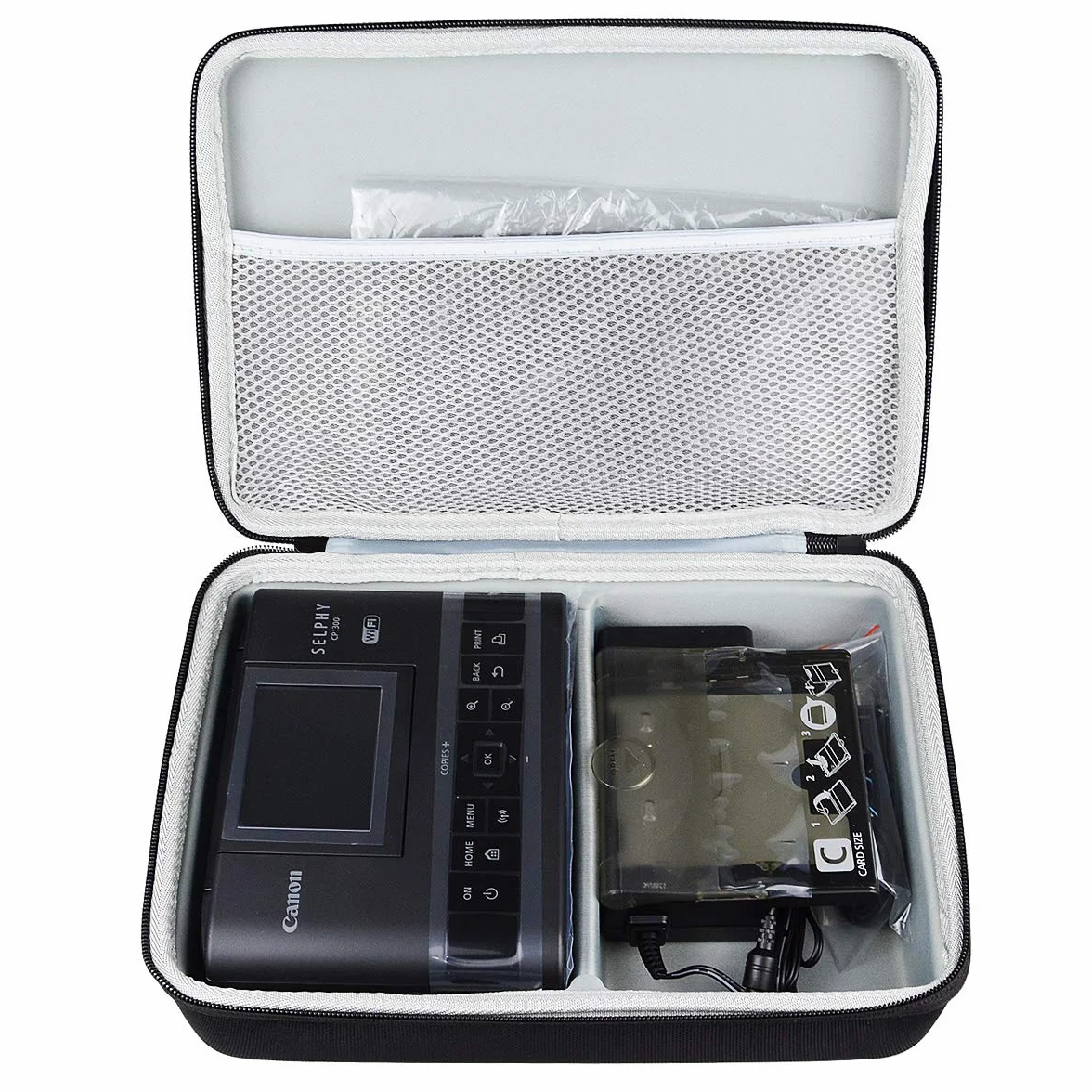 Voyage Stockage Étui Housse pour Canon Selphy CP1200 CP1300 CP1500 Imprimante Photo