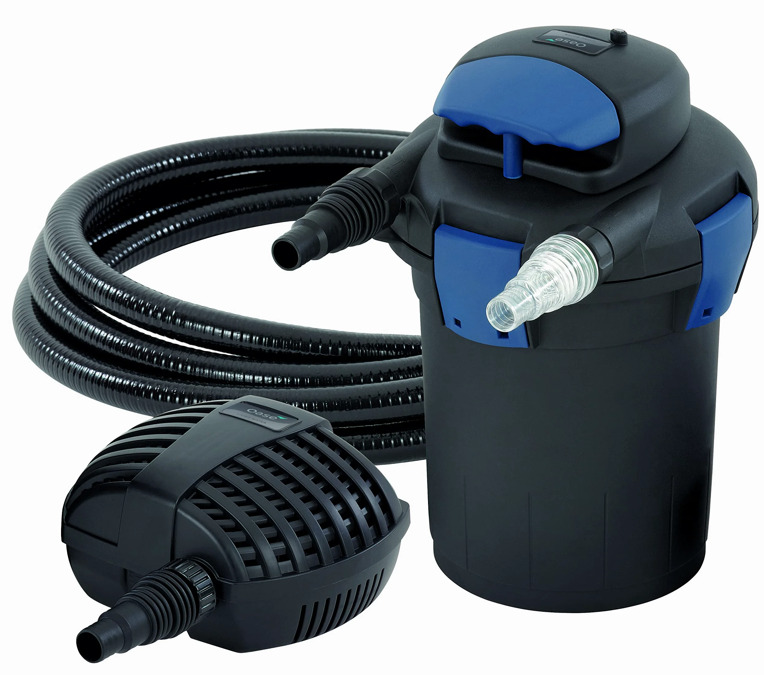 Oase 50499 BioPress Set 4000 Kit de Filtration & 57154 Tradux Transitions Murales pour Câble/Tuyaux
