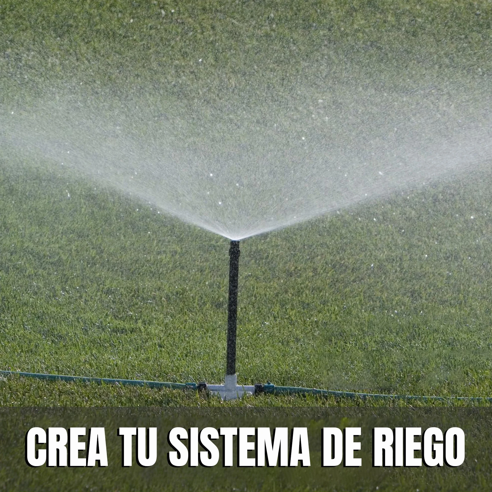 ESTO Tuyau d'irrigation 25 PN 100 mètres ⌀ 25mm, Tuyau d'eau jardin polyéthylène haute densité, Irrigation haute pression