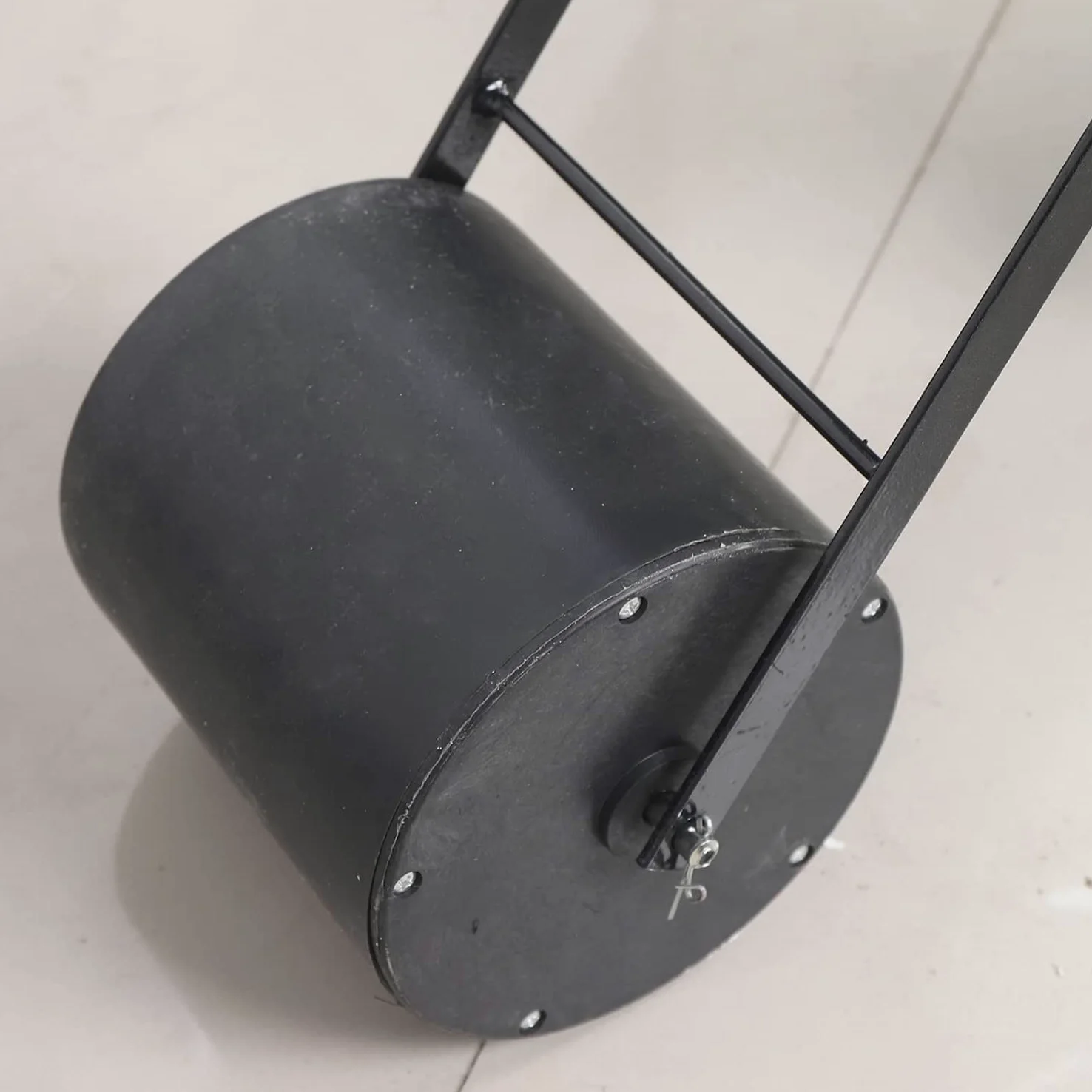 Semoir à pousser pour jardin, semoir à rouleaux à 12 bouches, machine à engrais, planteur manuel d'arachides pour maïs, soja, bec de canard amovible, profondeur réglable de 3,5 à 8 cm, espacement de